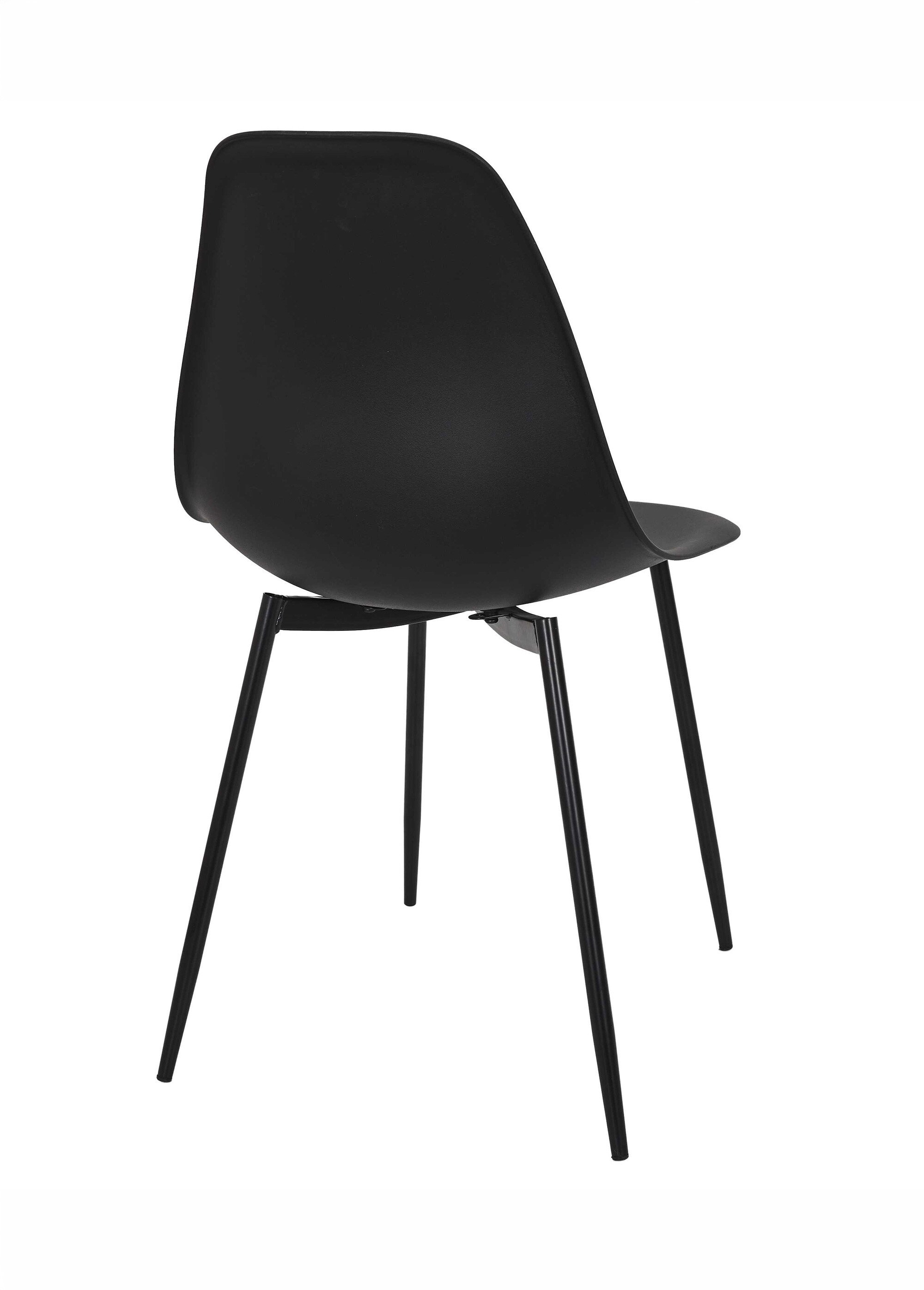 Set 6 Chaises forme coque GUSTAV NOIR CMP-HD0354 DO1