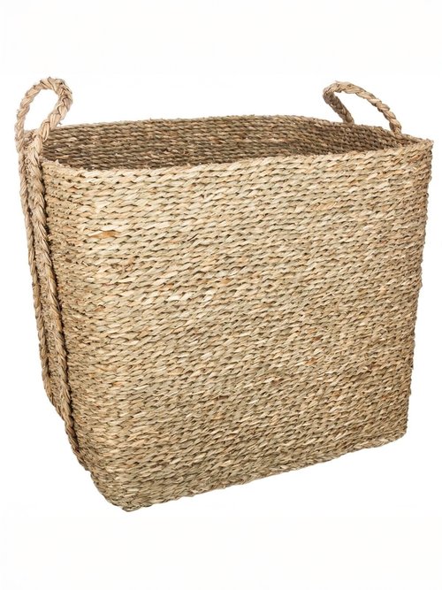 Set de 3 paniers rectangle roseau tressé RECTANGLE JJA-157048 DE1