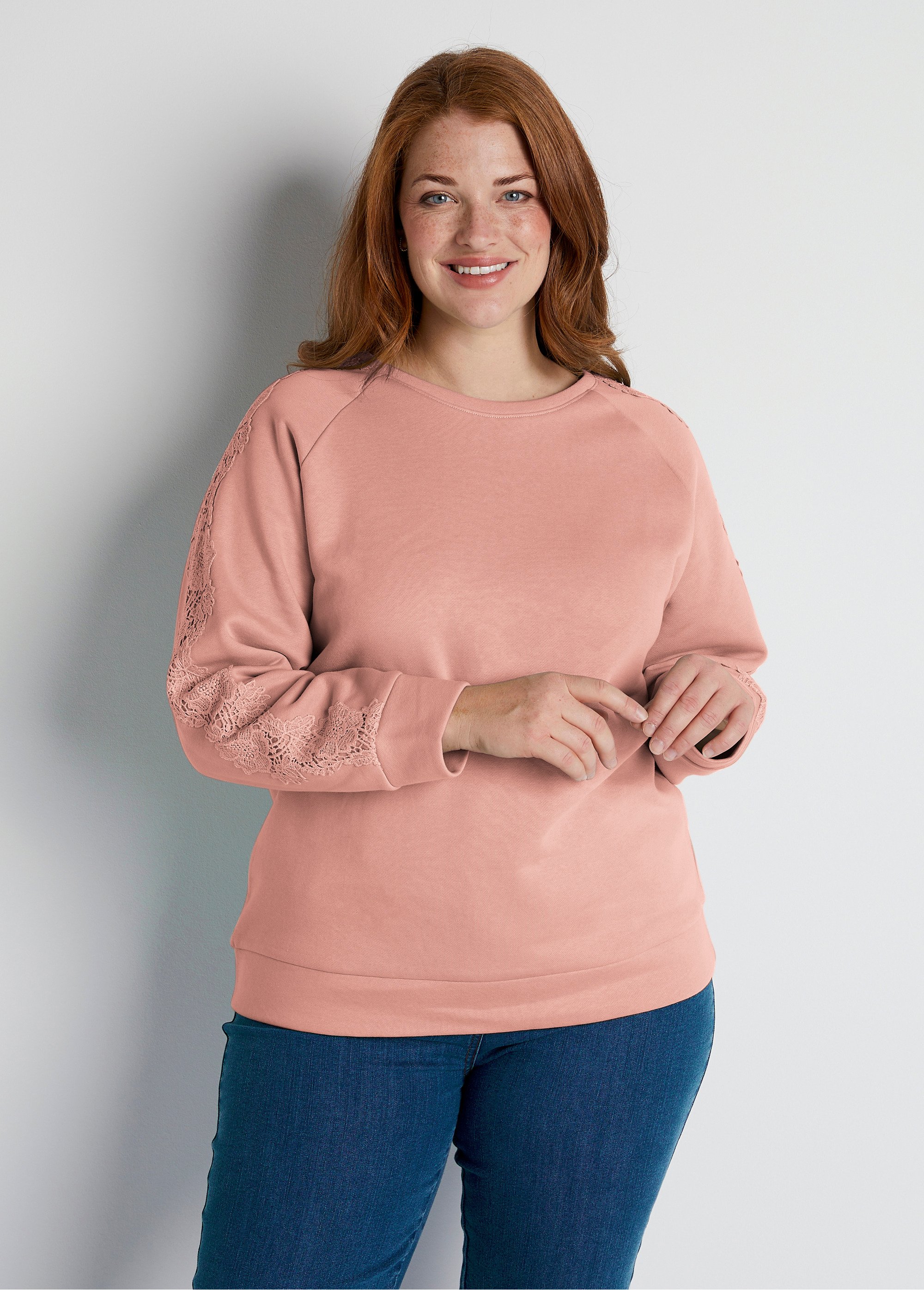 Sweat dentelle outlet