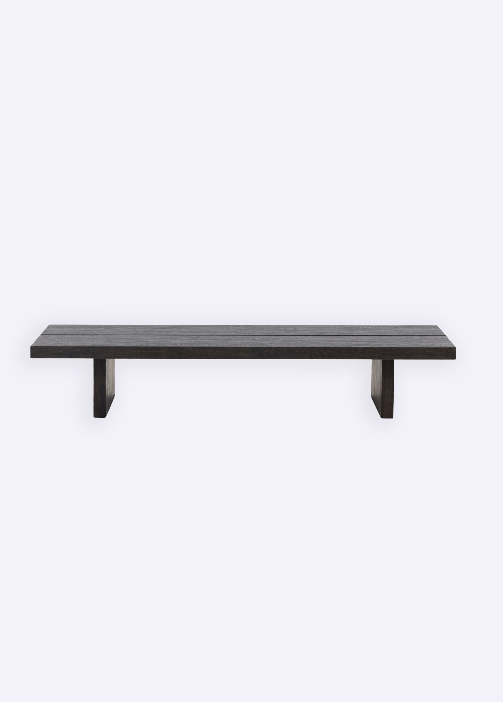Table basse en bois, inspiration Japandi NOIR VEN-15009-001 DE4