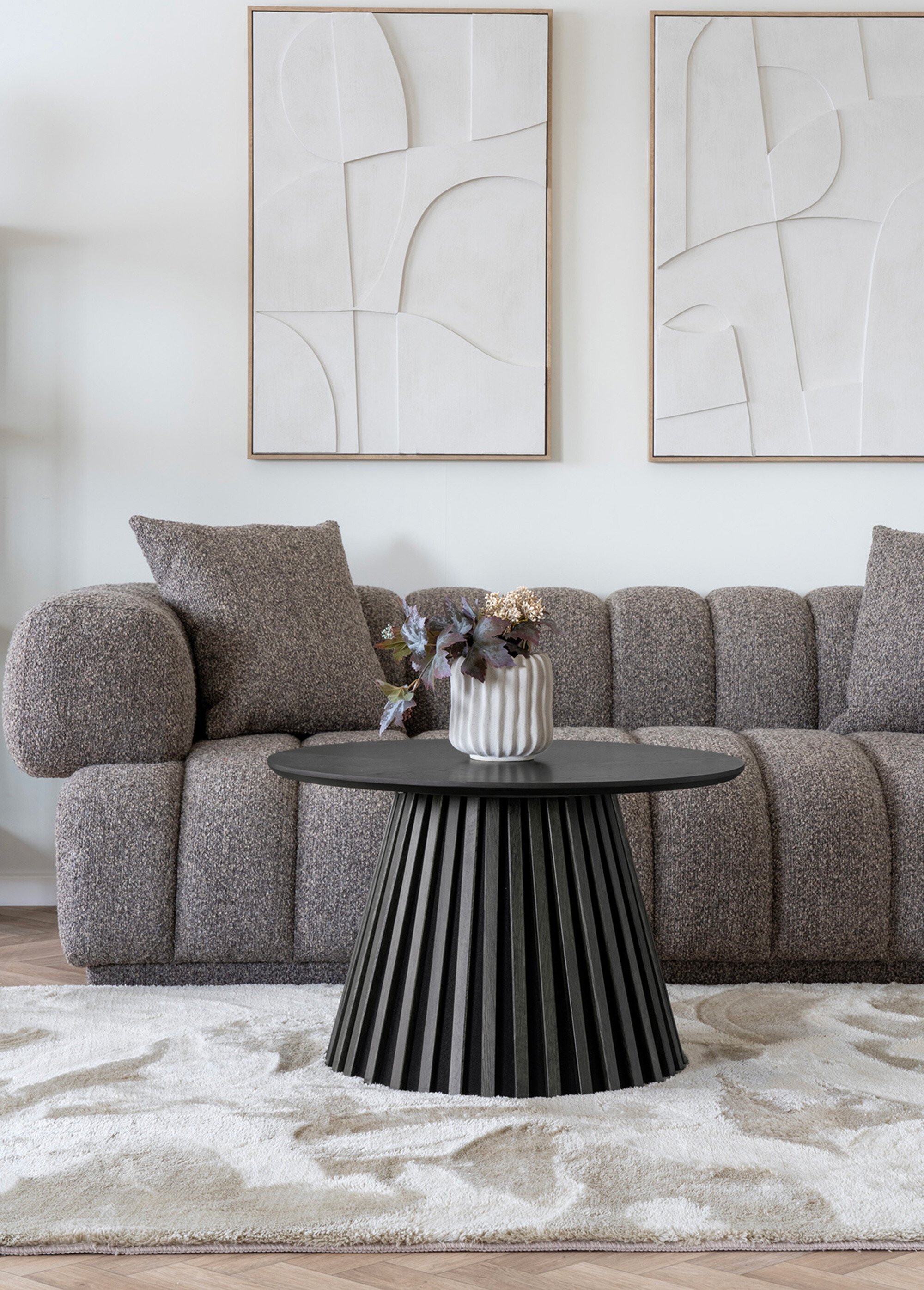 Table basse en chêne plaqué 3N NOIR HN-2102082 SI1