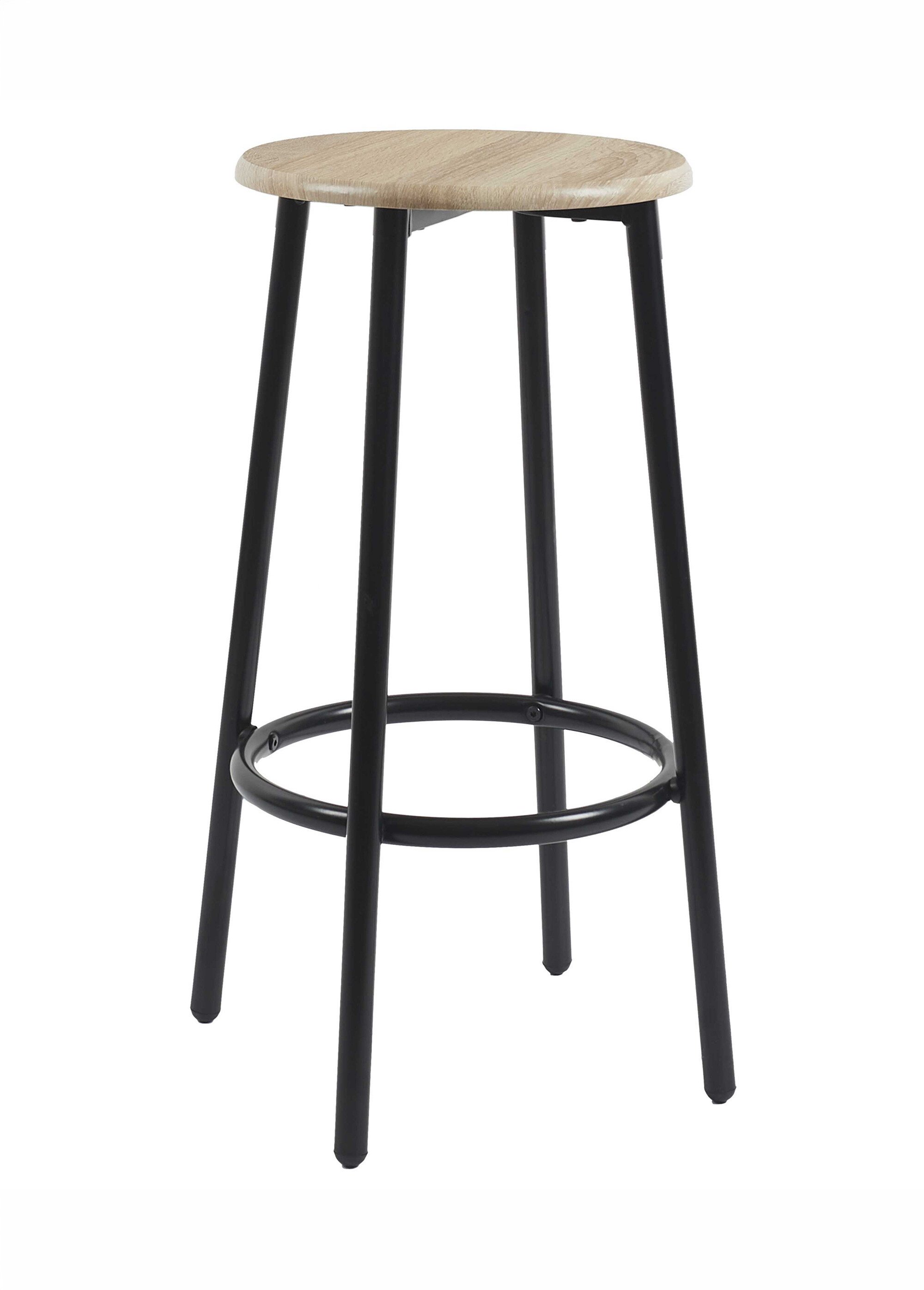 Table mange debout + 2 Tabourets hauts LOKA MARRON CMP-HD0210 DE2