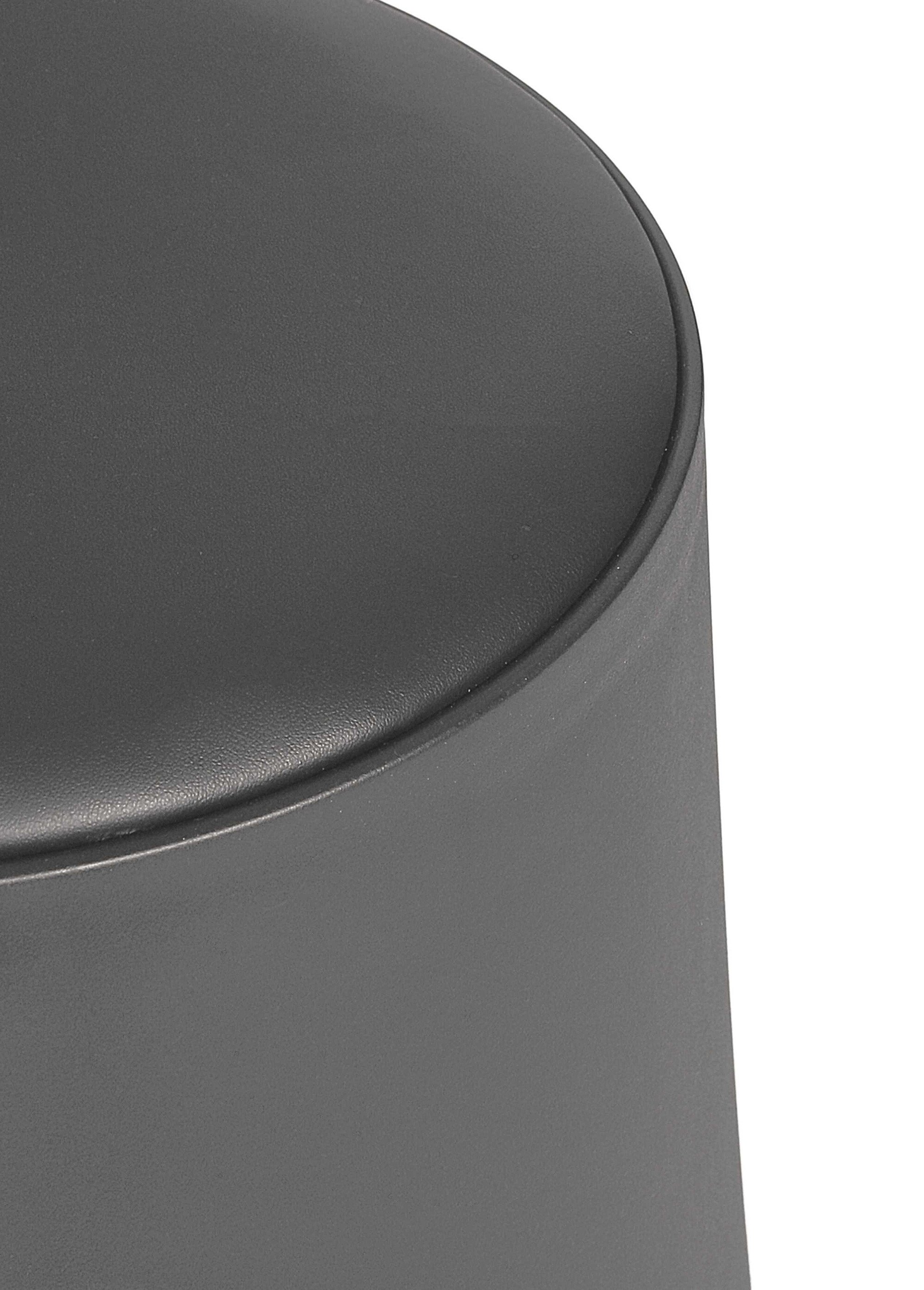 Tabouret d'appoint empilable tendance EVE GRIS CMP-HD0292 DE2