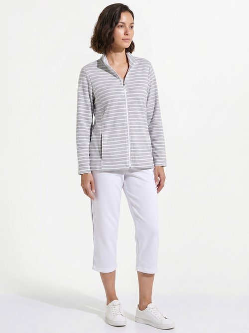 Veste de détente col montant Gris PAOLA SI1