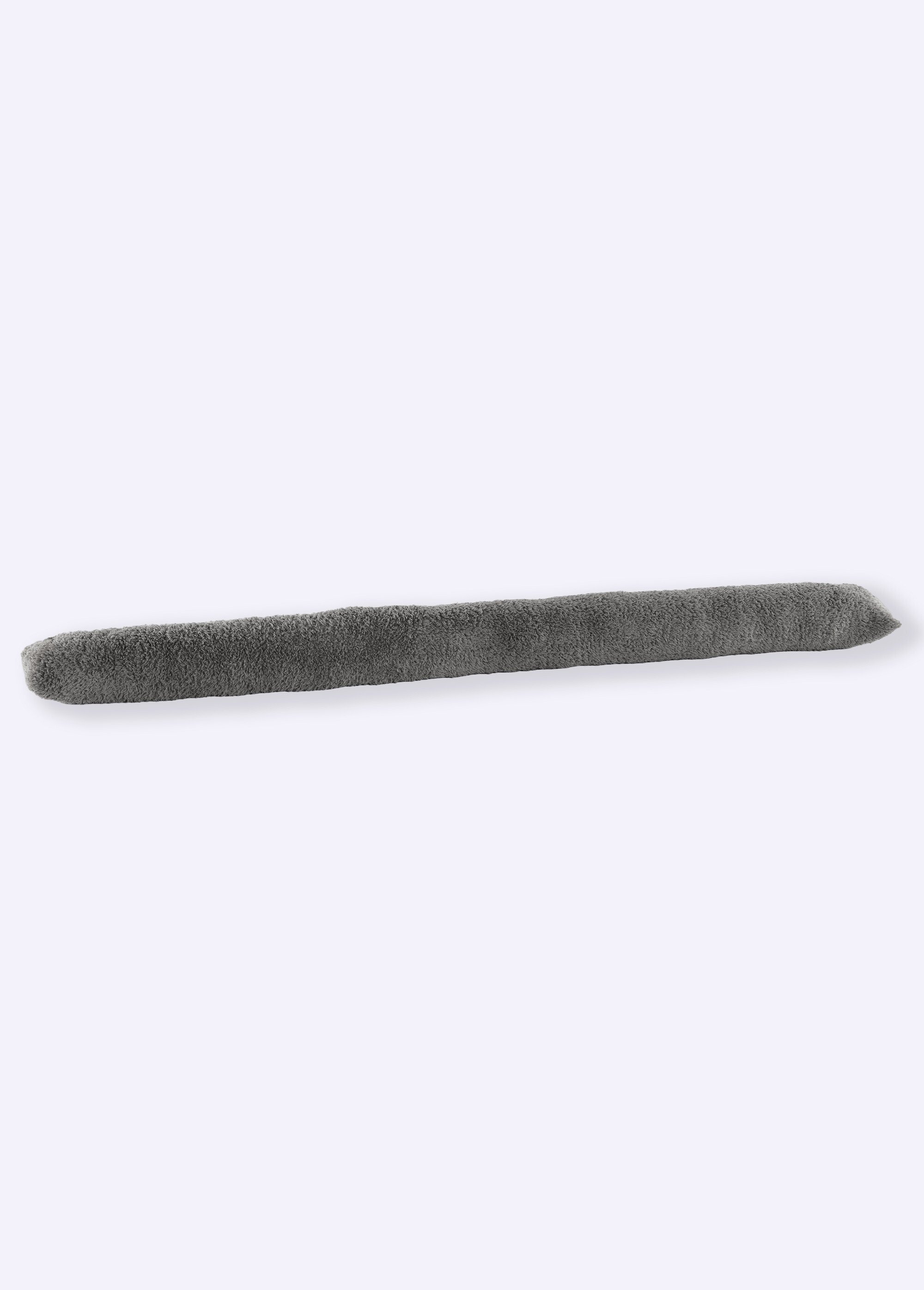 Boudin de porte en coral fleece 95cm Gris TIS-COCOON3 FA1