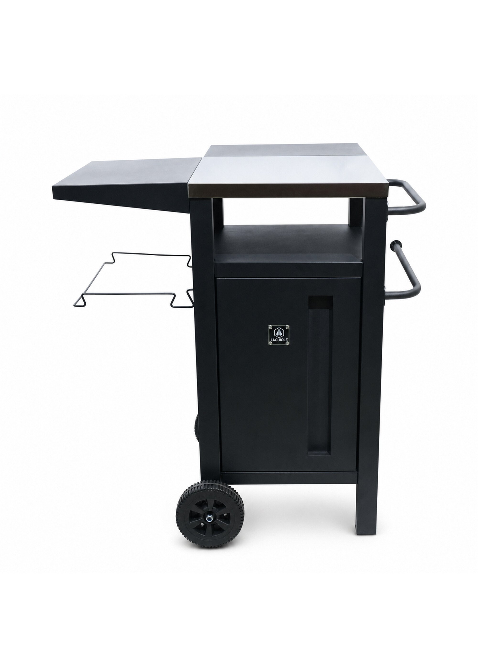 Chariot de barbecue en acier inoxydable
