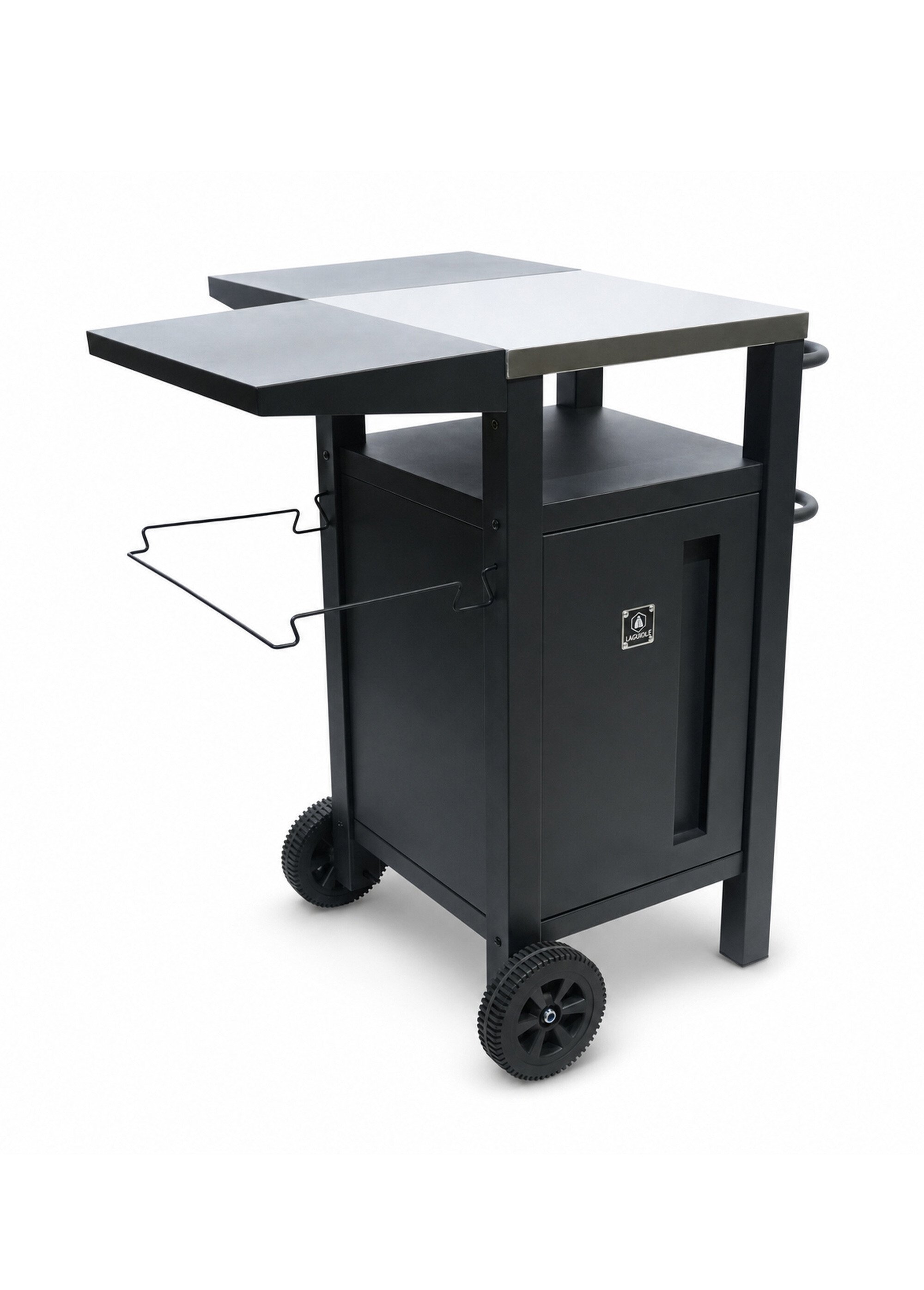 Chariot de barbecue en acier inoxydable