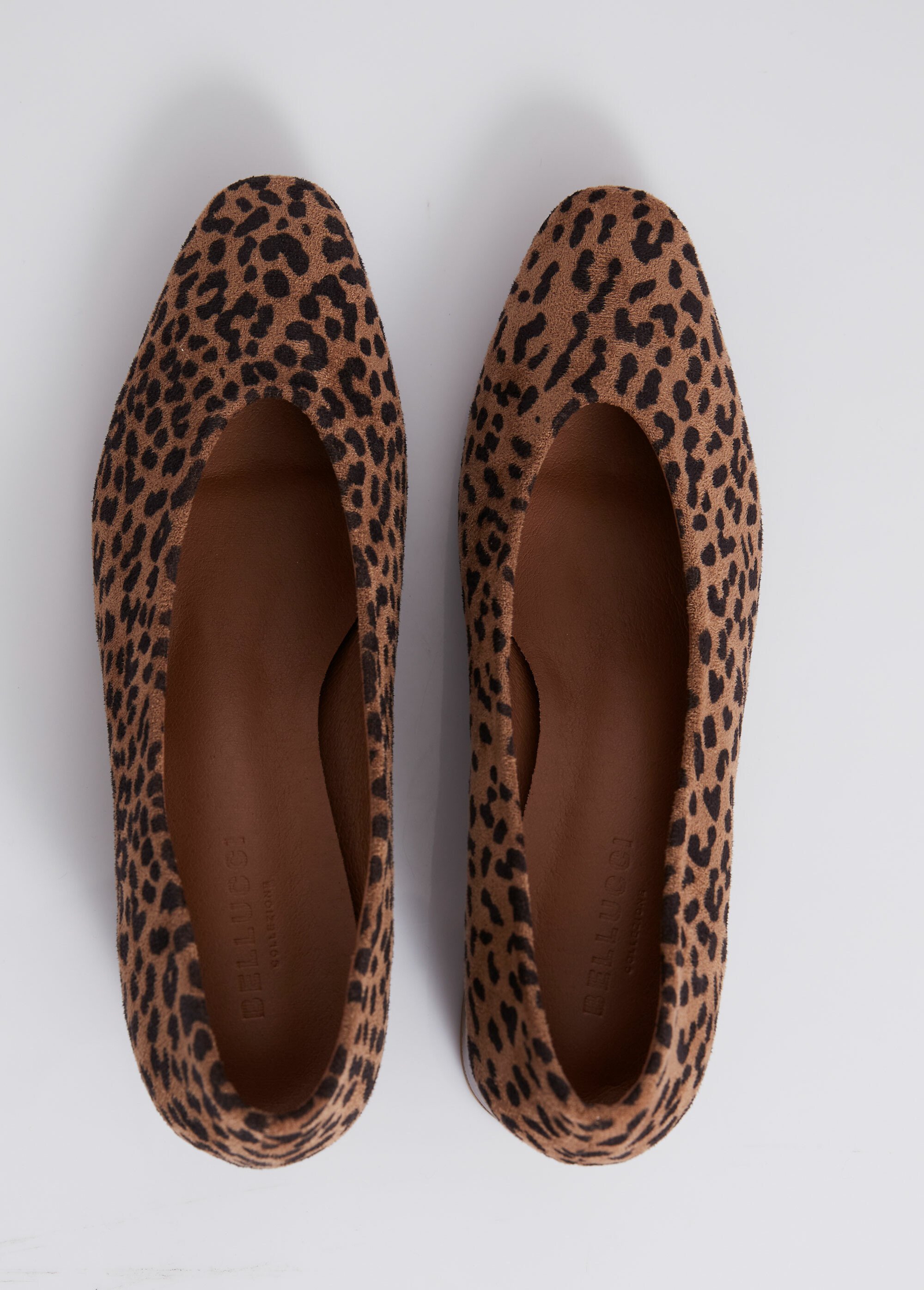 Escarpins fantaisie à talon, bout carré Femme Marron BELD-091 OV1