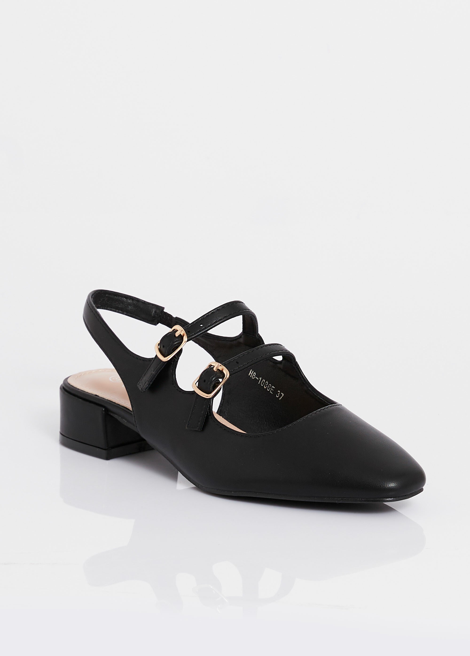 Escarpins slingback avec brides fines