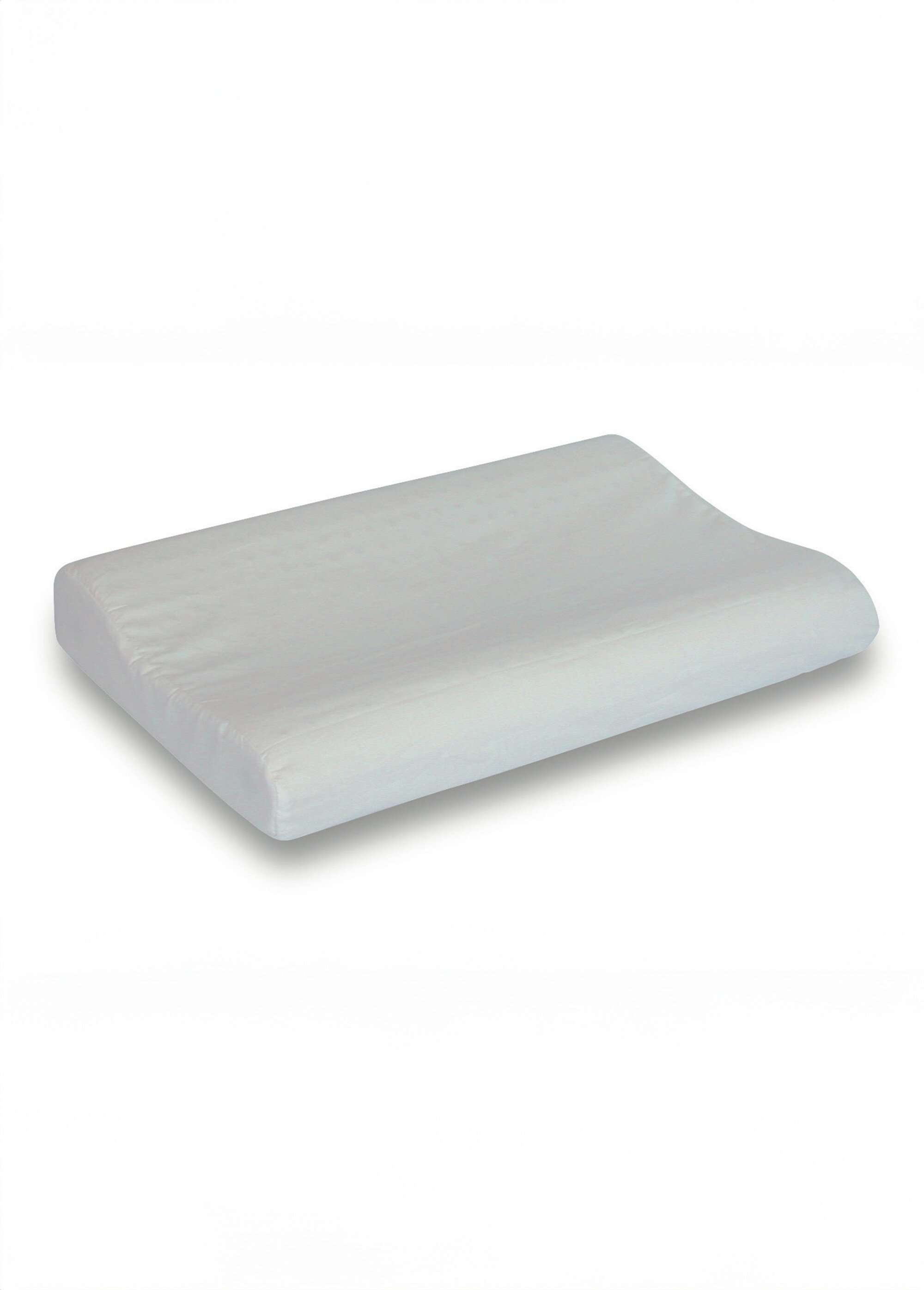 Oreiller monobloc ergonomique mémoire de forme Blanc RICCA FA1