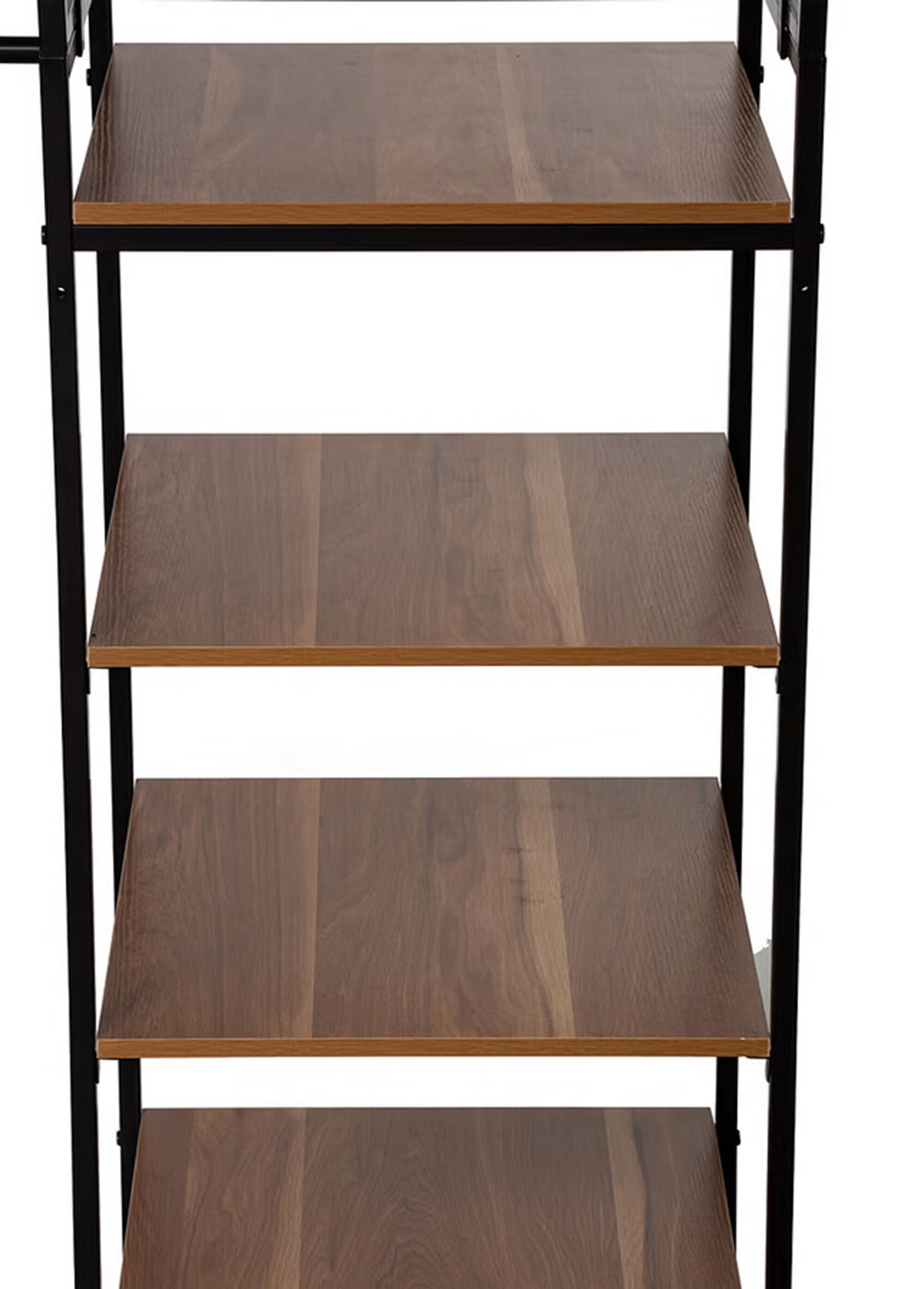 Penderie modulable métal + 3 paniers NOIR JJA-160441 DE3