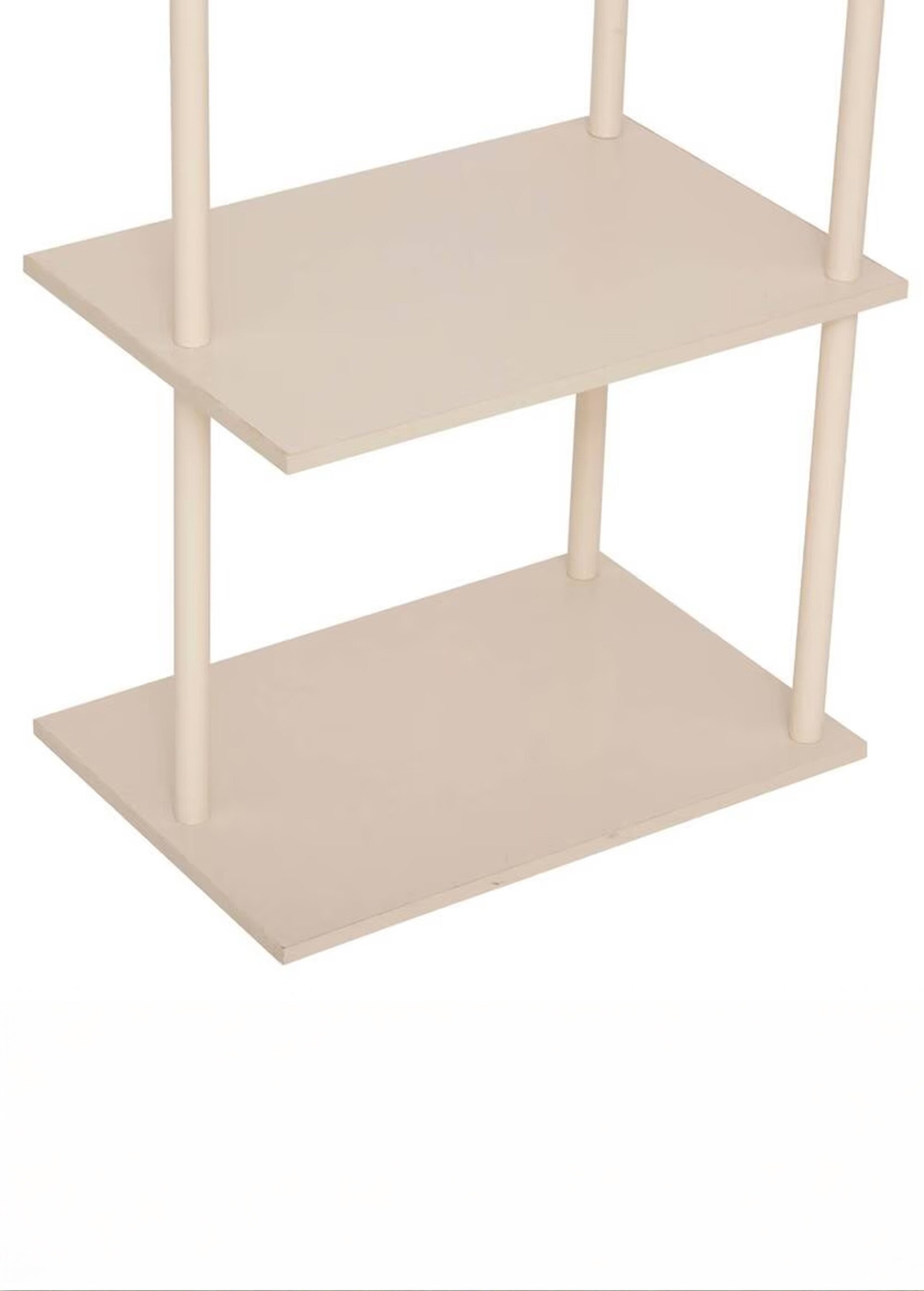 Portant à vêtements design en acier MARRON JJA-209346 DE1