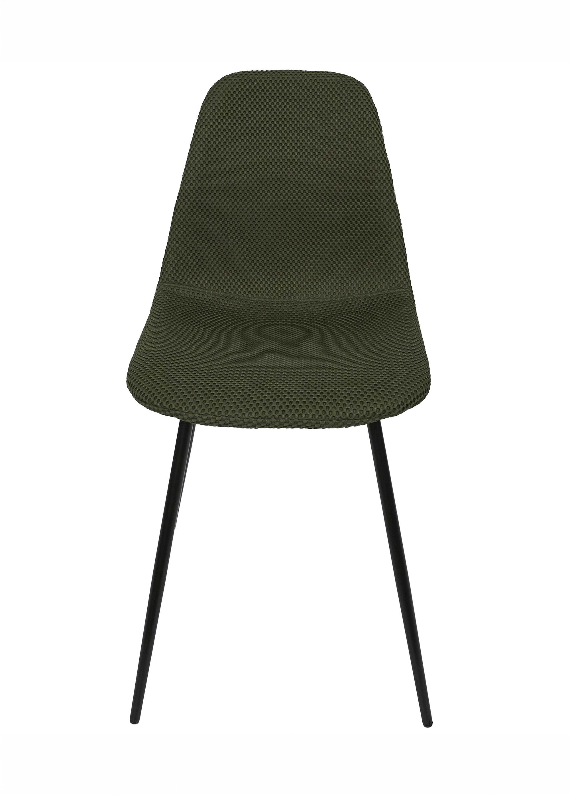 Set 4 Chaises design maille mesh ATOME VERT CMP-HD0472 DE1