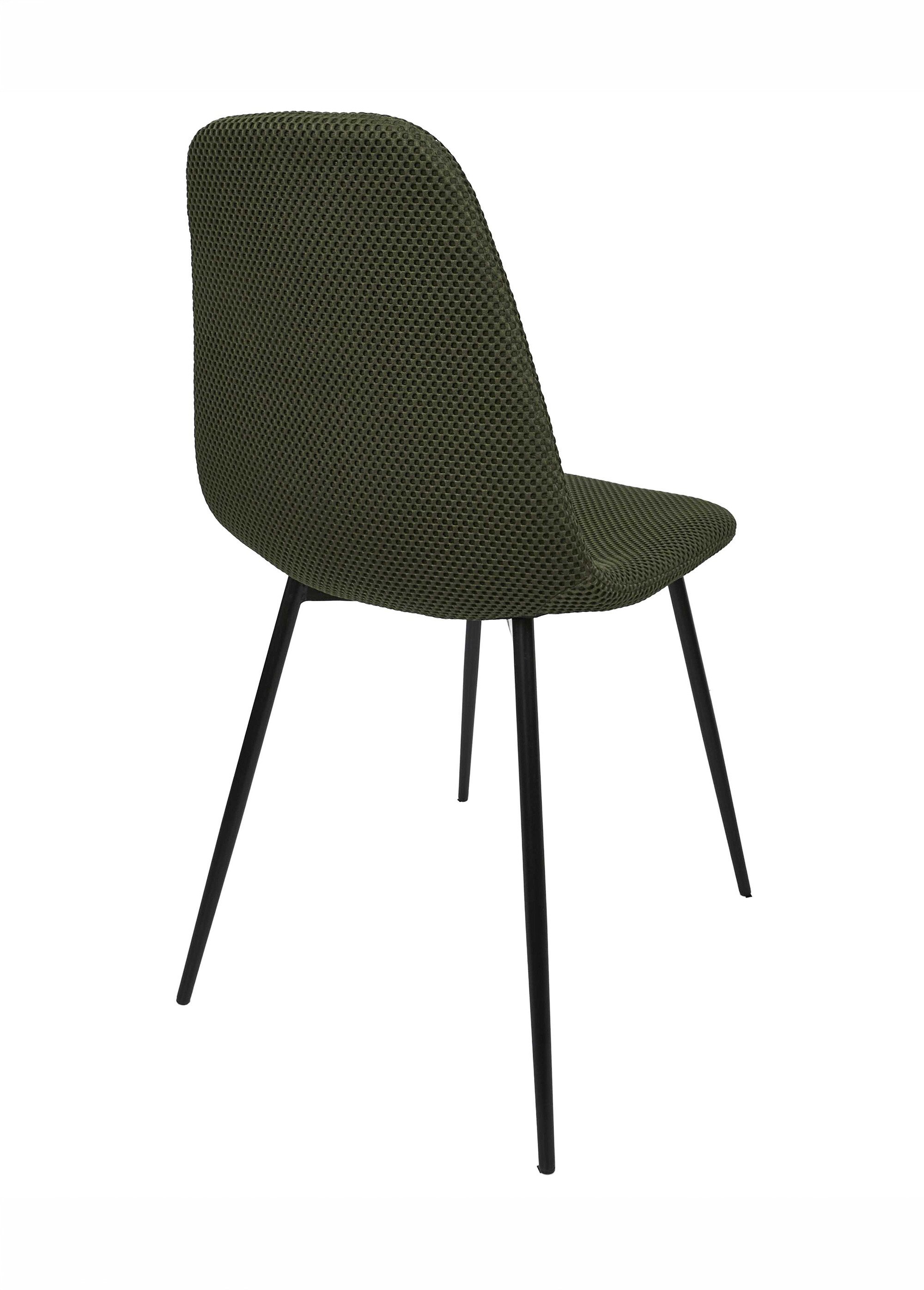 Set 4 Chaises design maille mesh ATOME VERT CMP-HD0472 DO1