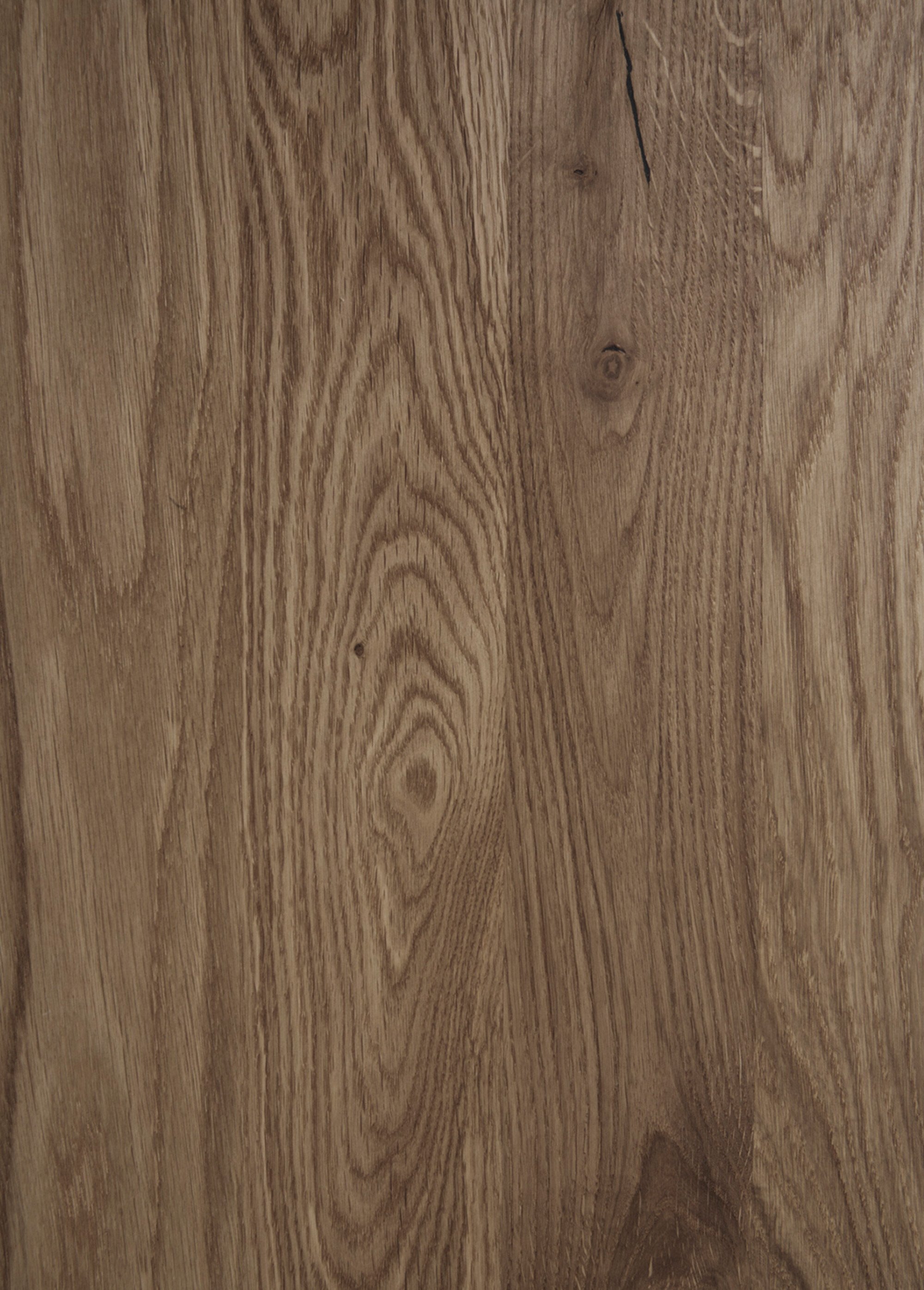 Table carrée en chêne, piètement métal 2F FUME HN-2250004 DE3