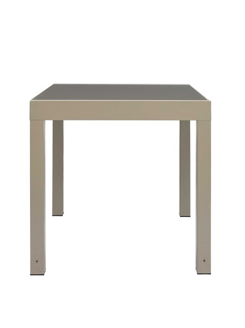 Table de jardin extensible verre, clair BEIGE CMP-HDO7319 DE1