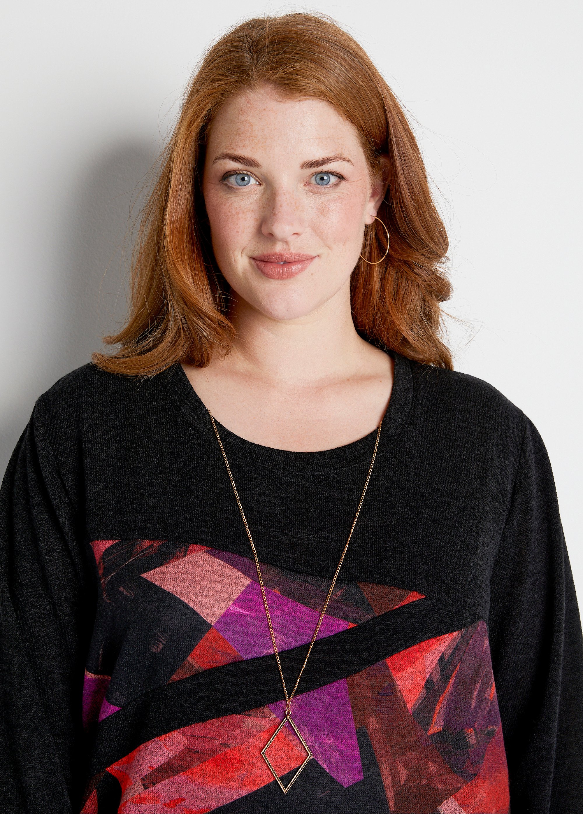 Tee-shirt long pans asymétriques