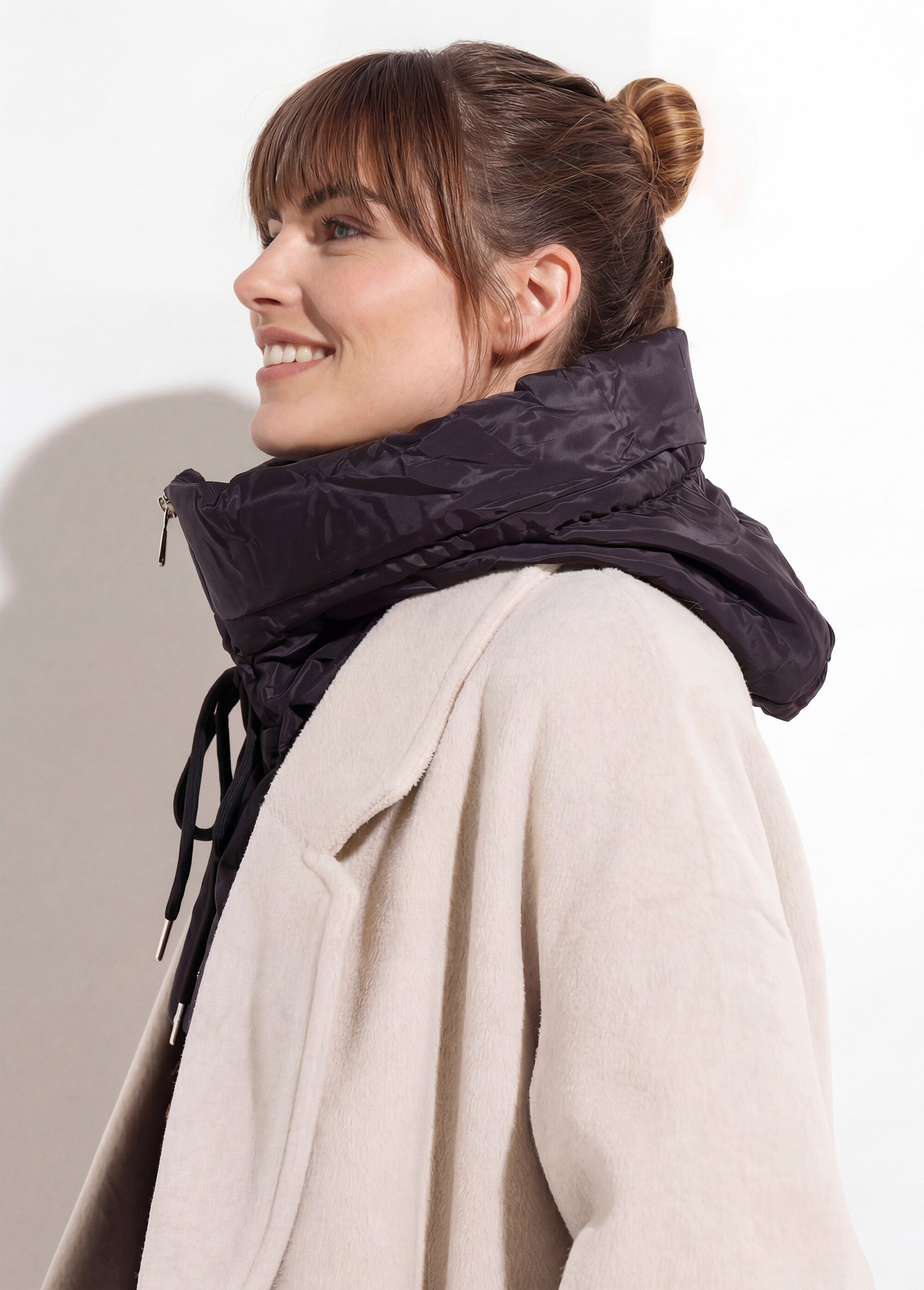 Capuche cagoule déperlante et zippée