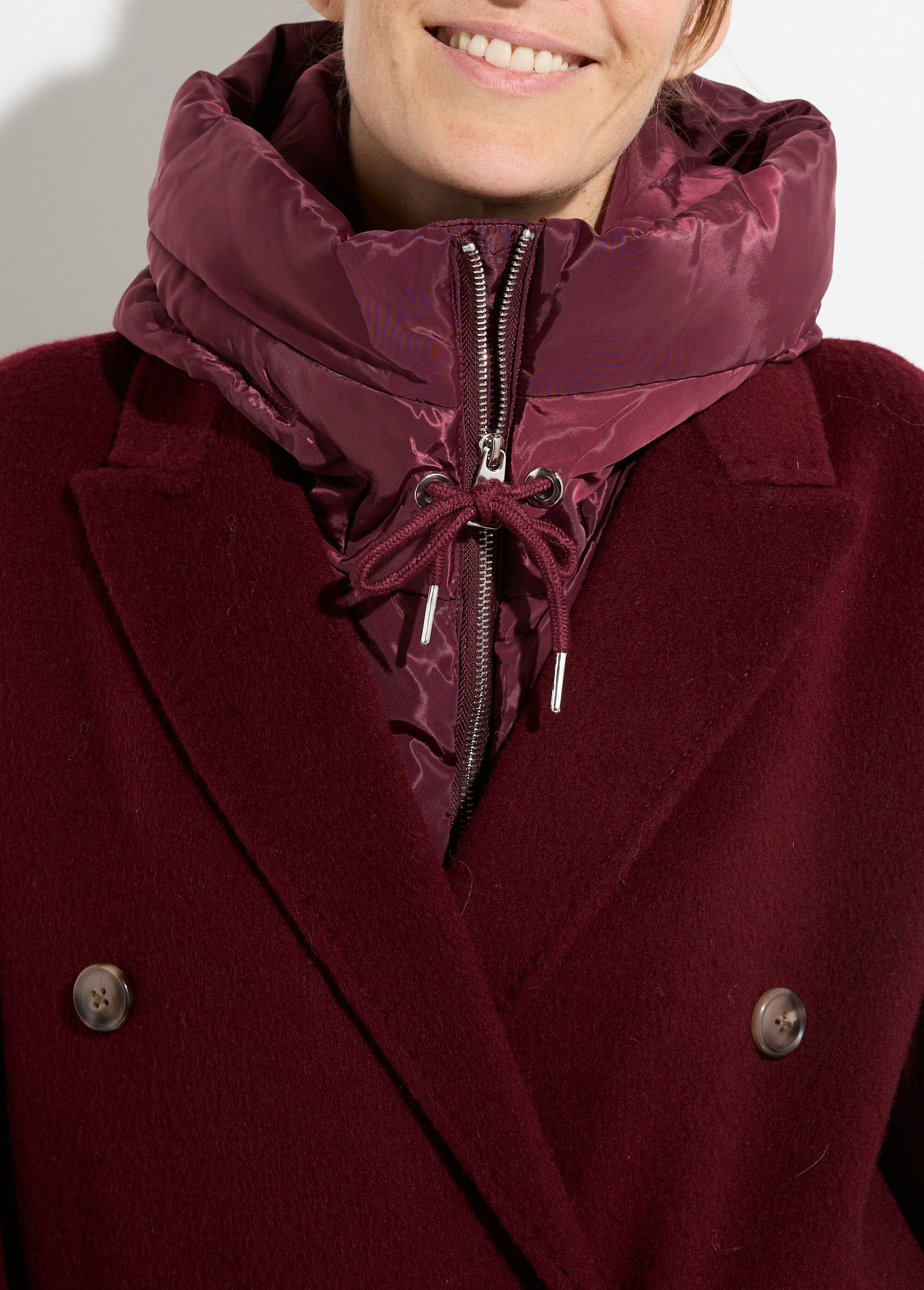 Capuche cagoule déperlante et zippée