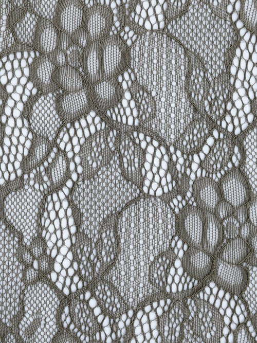 Coupon dentelle type Leavers, 3K VERT COT150518 DE1