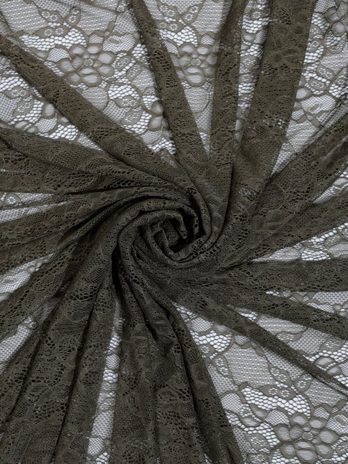 Coupon dentelle type Leavers, 3K VERT COT150518 FA1