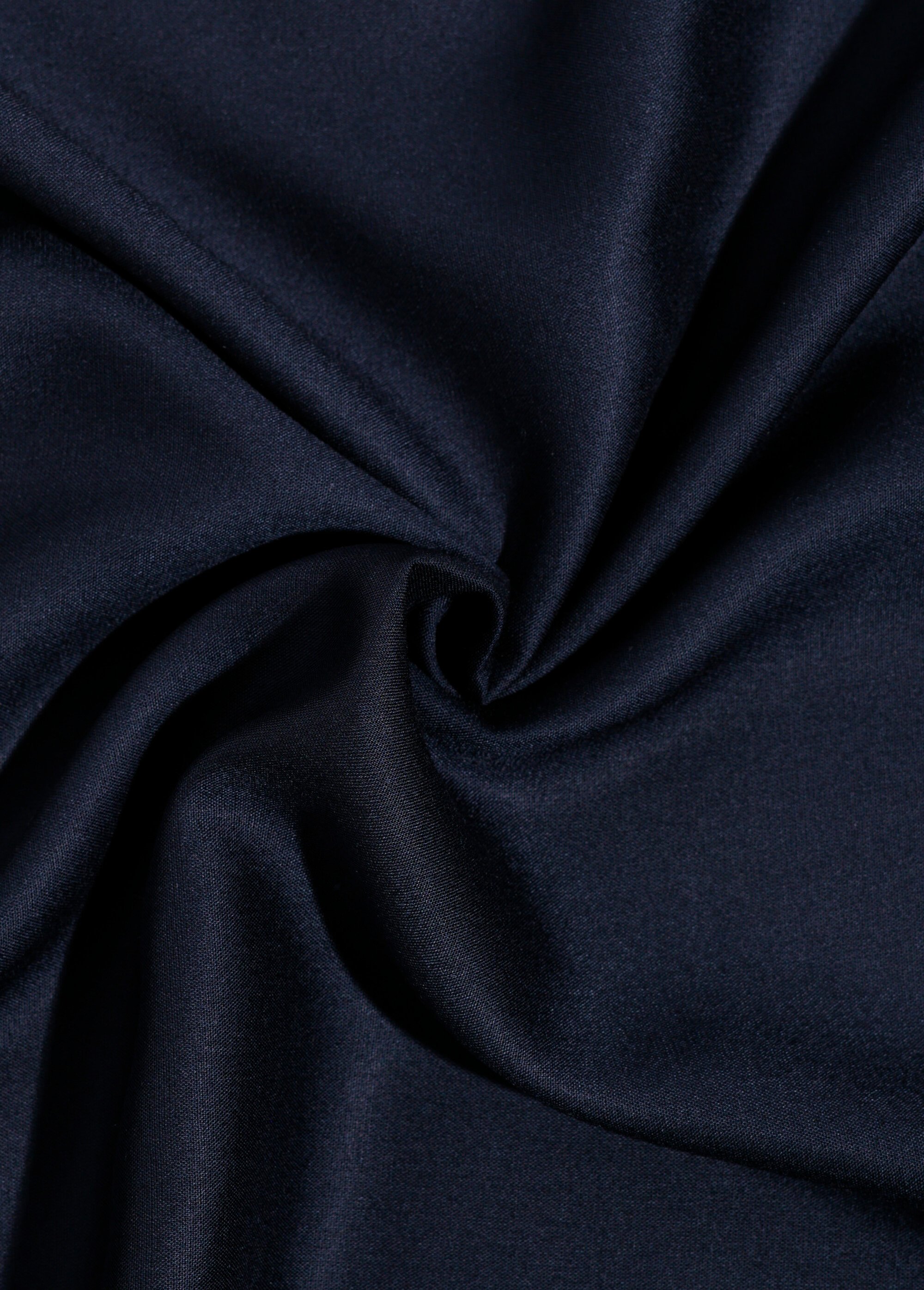 Coupon tissu habillement, viscose foncée BLEU COT120113 FA1