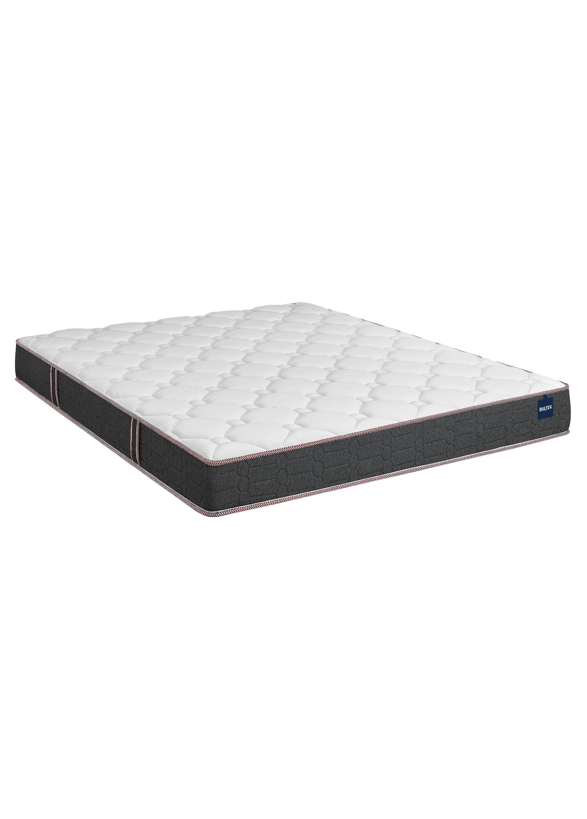 Ensemble Matelas ferme anti acariens + Sommier tapissier