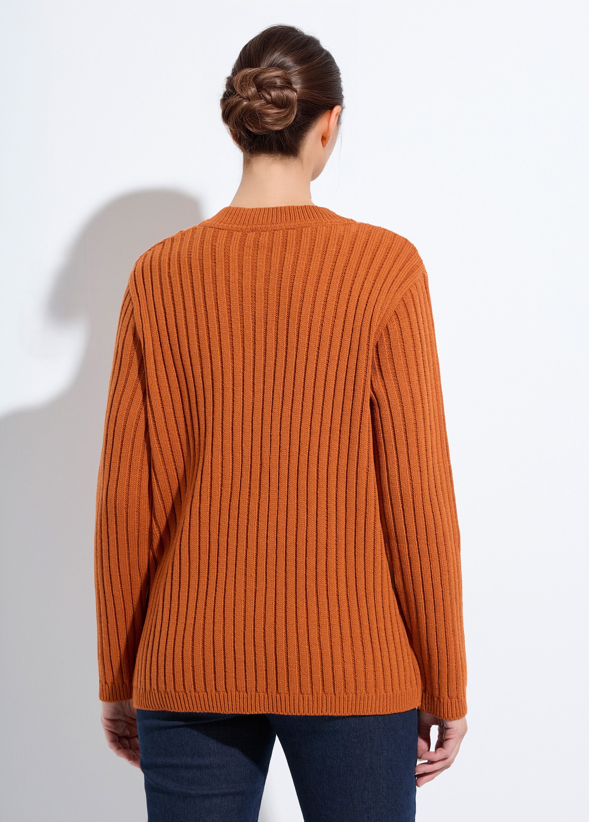 Gilet pressionné avec laine maille reliefée géométrique