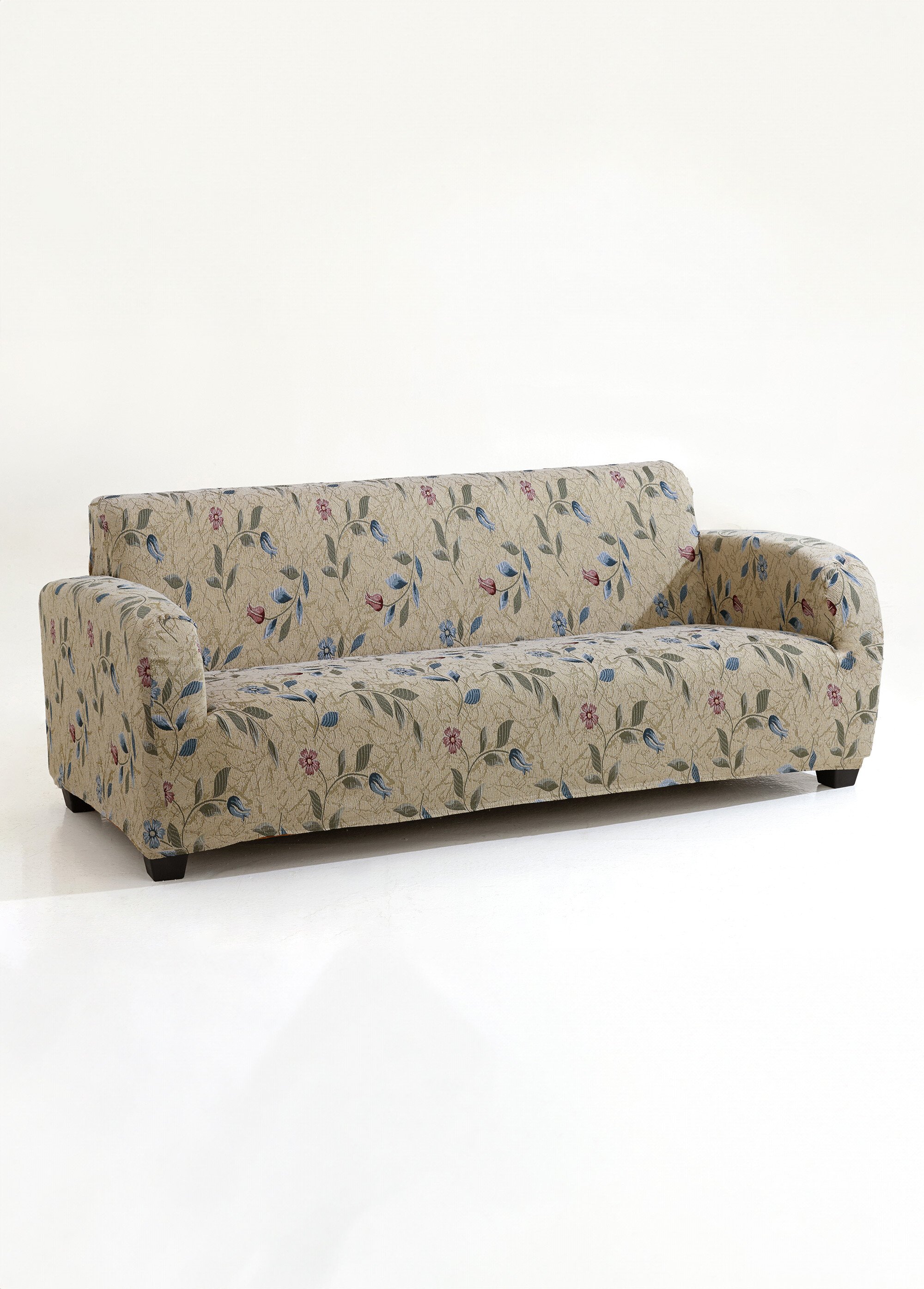 Housse extensible fauteuil et canapé motif jacquard