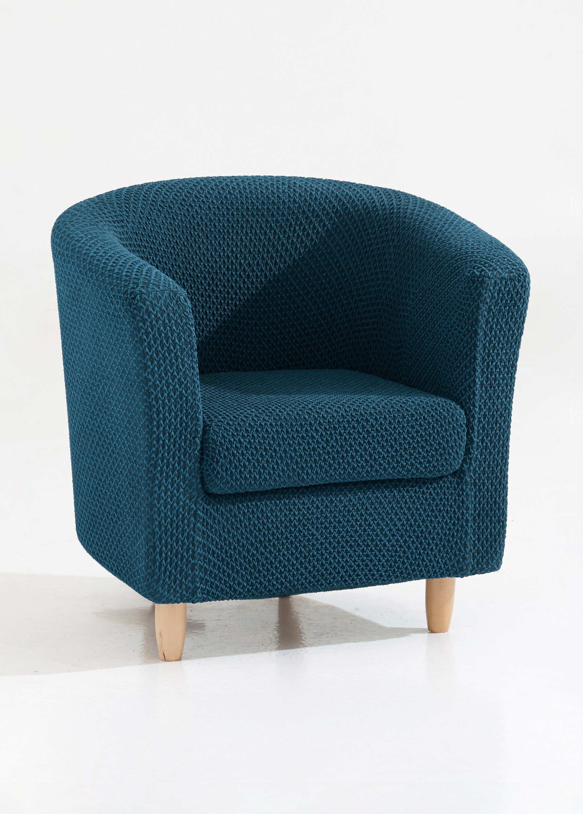 Housse intégrale cabriolet, fauteuil et canapé à accoudoirs Bleu RENZO FA1