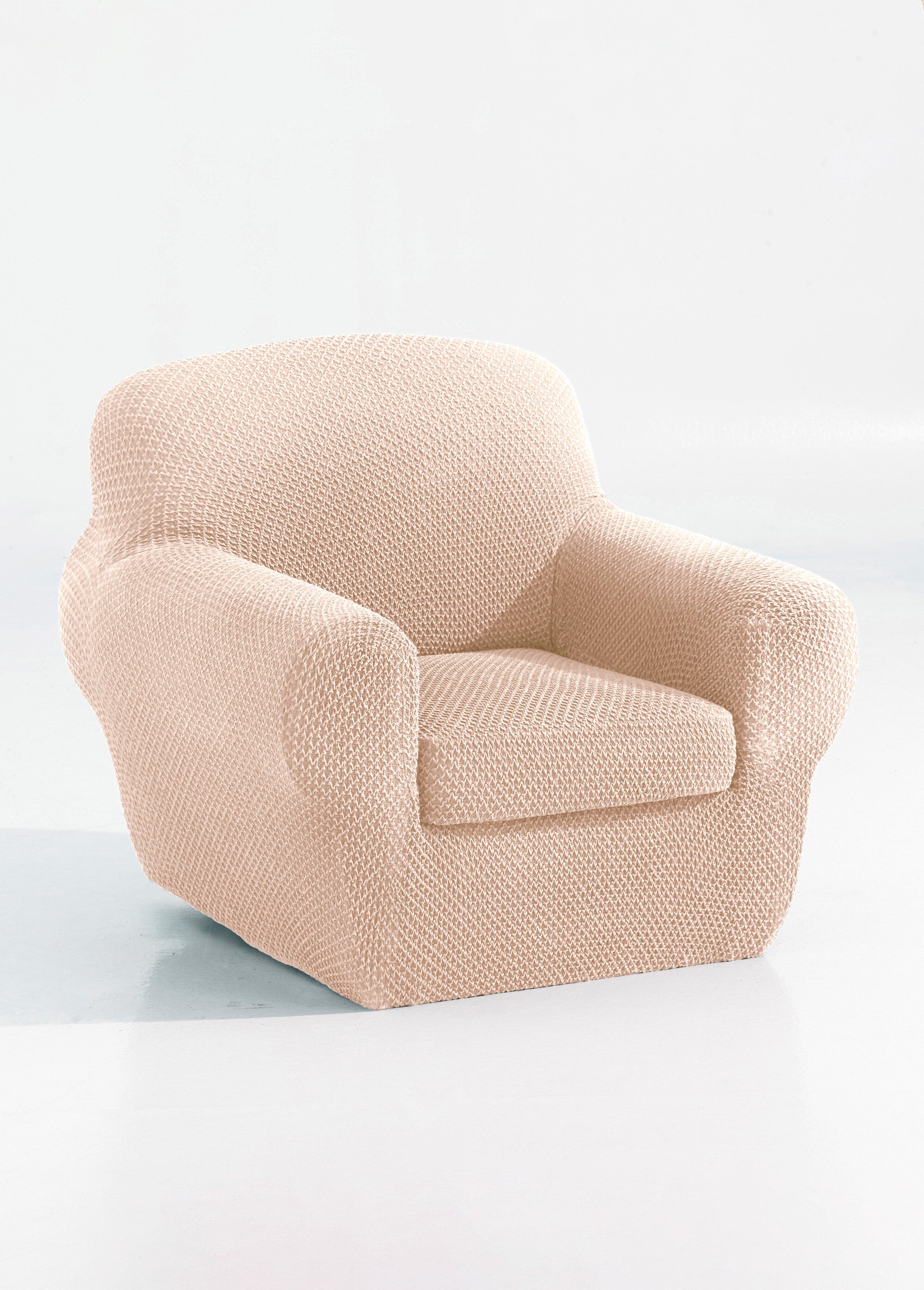 Housse intégrale cabriolet, fauteuil et canapé à accoudoirs Beige RENZO DE1