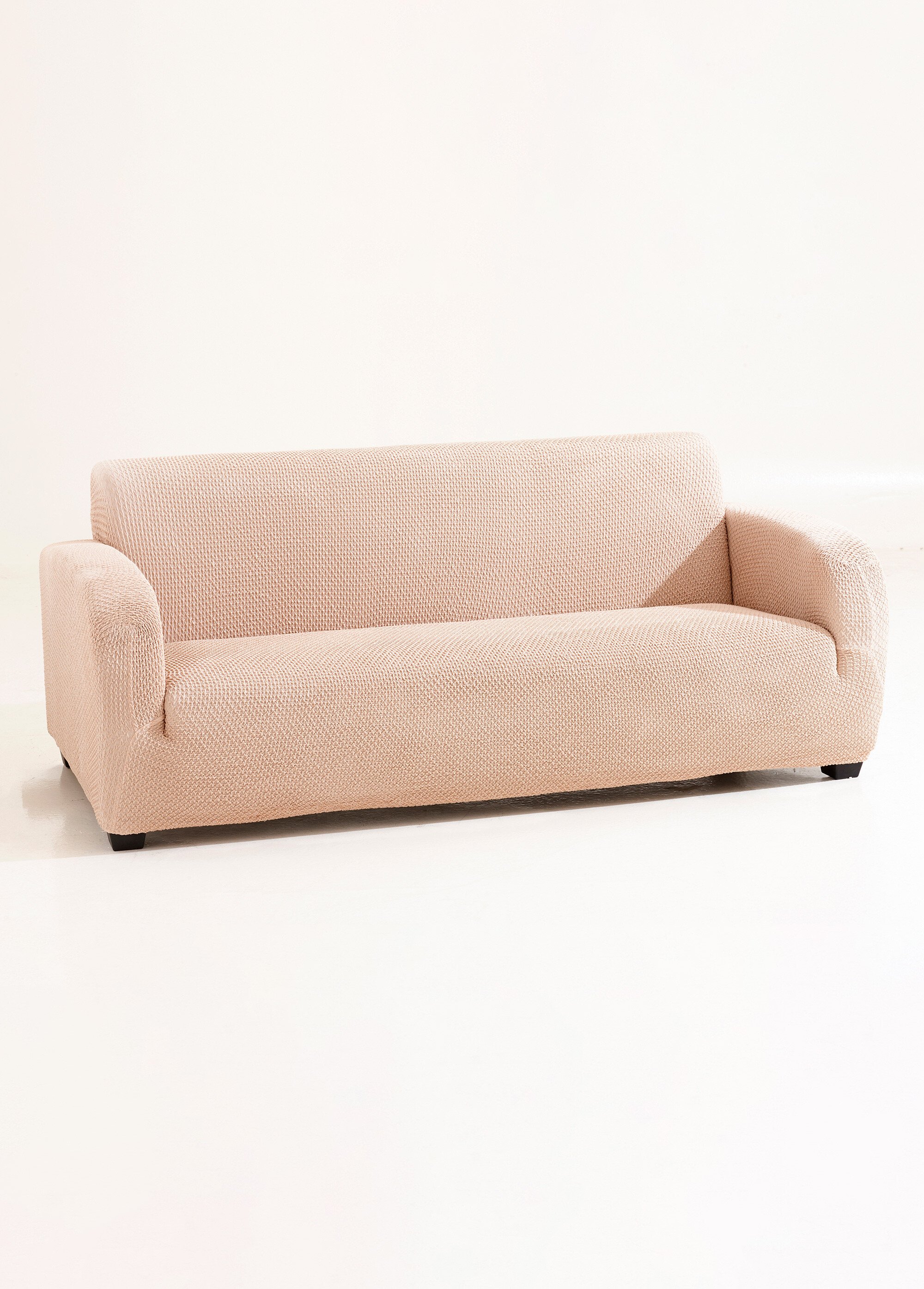 Housse intégrale cabriolet, fauteuil et canapé à accoudoirs Beige RENZO FA1