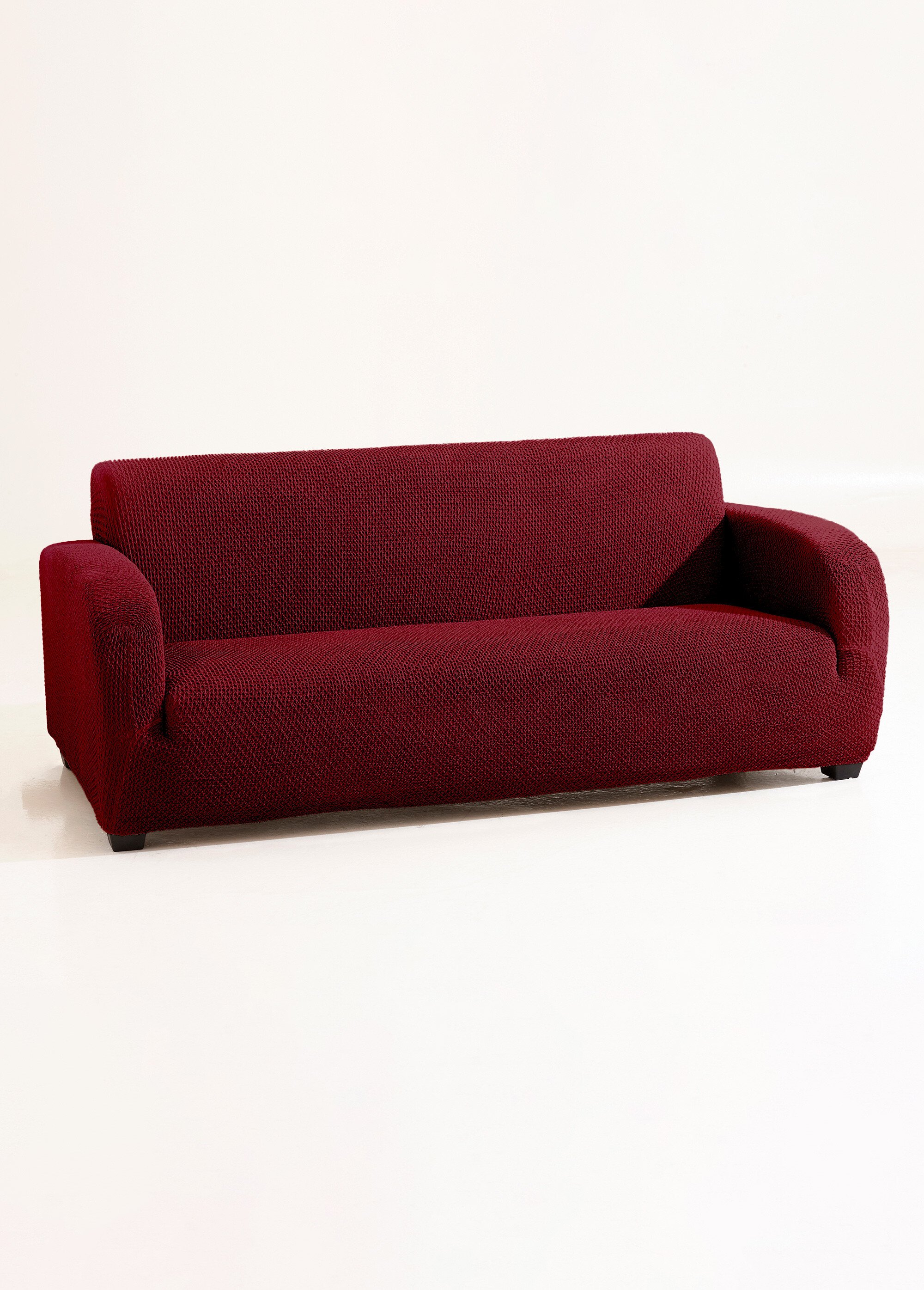 Housse intégrale cabriolet, fauteuil et canapé à accoudoirs Rouge RENZO DE2
