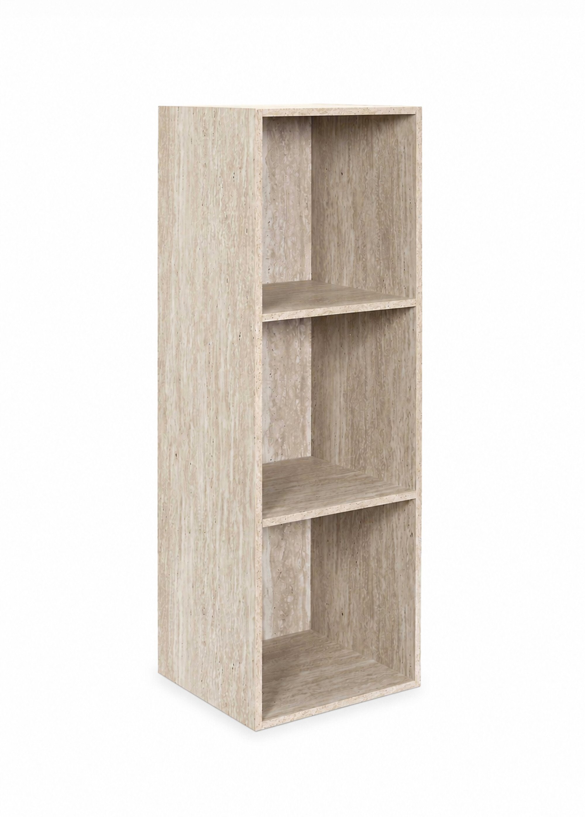 Meuble 3 cases effet travertin PIETRA BLANC CMP-HD7742 FA1
