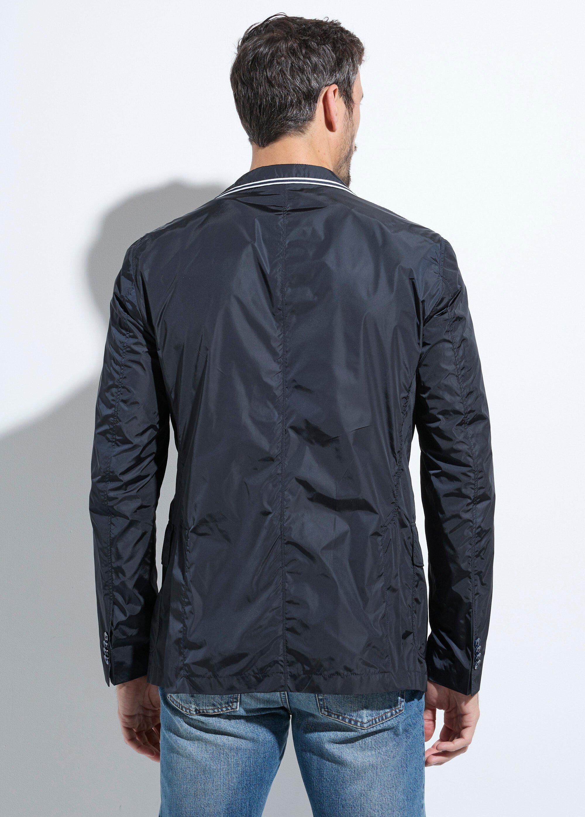 Veste chic déperlante avec col tailleur