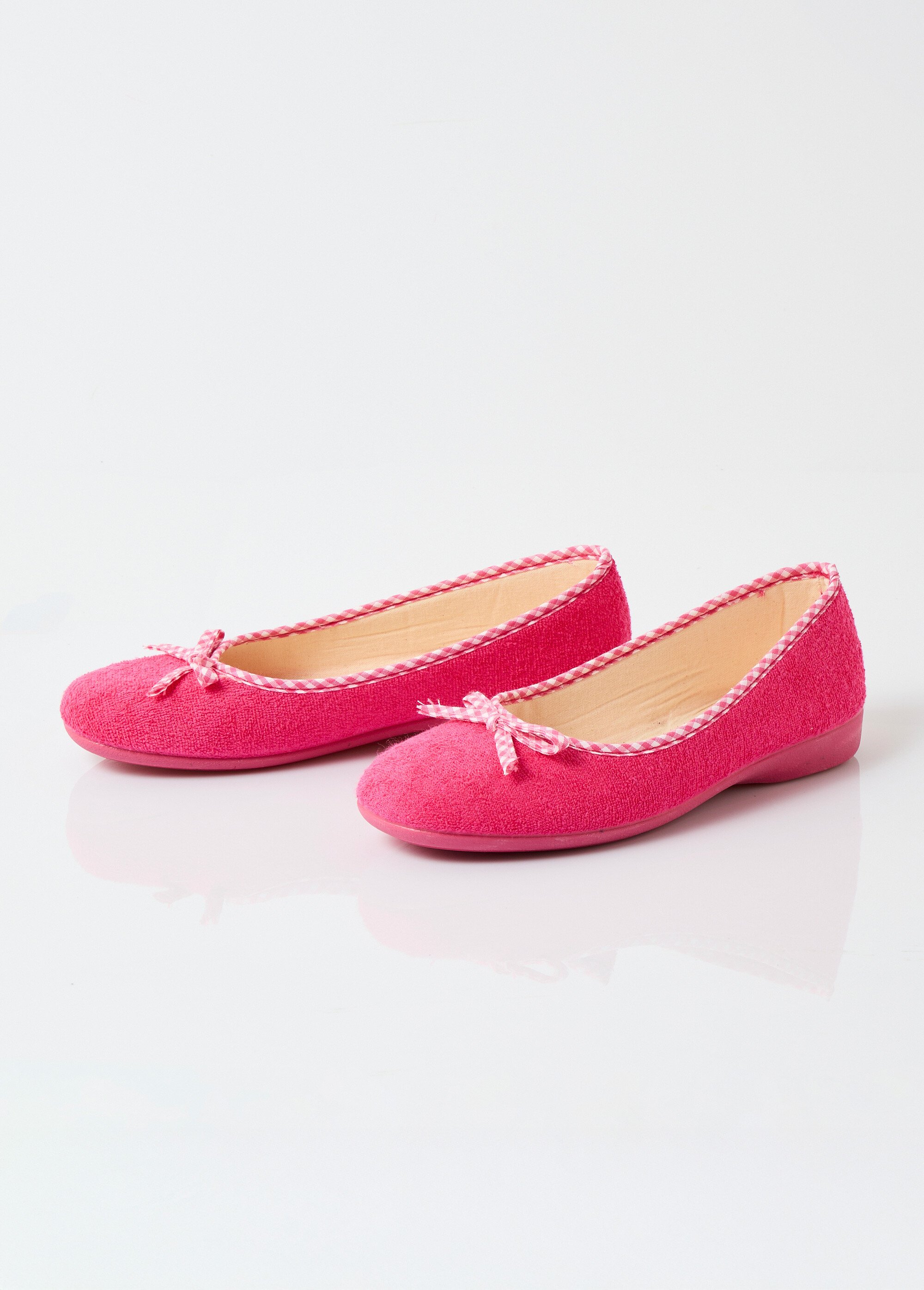 Chaussons ballerines largeur confort