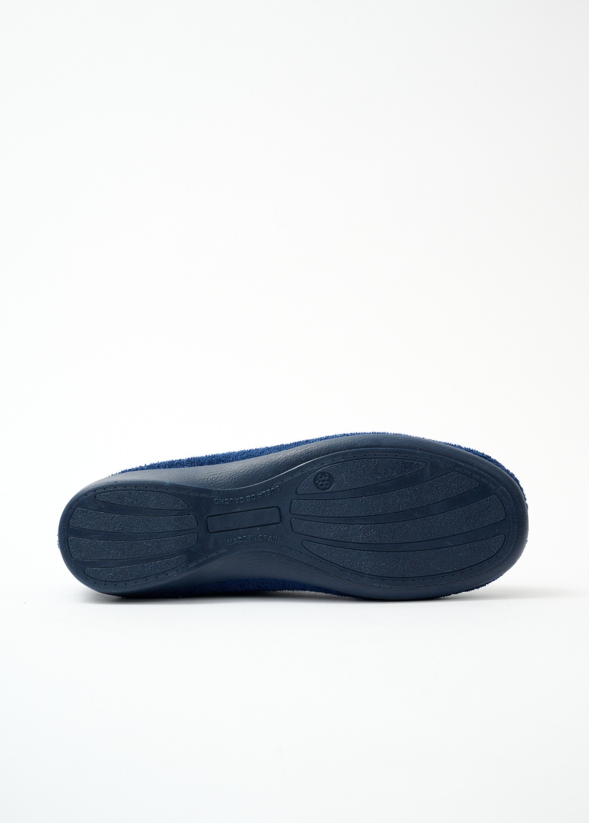 Chaussons ballerines largeur confort Femme Bleu ORINGUA UN1