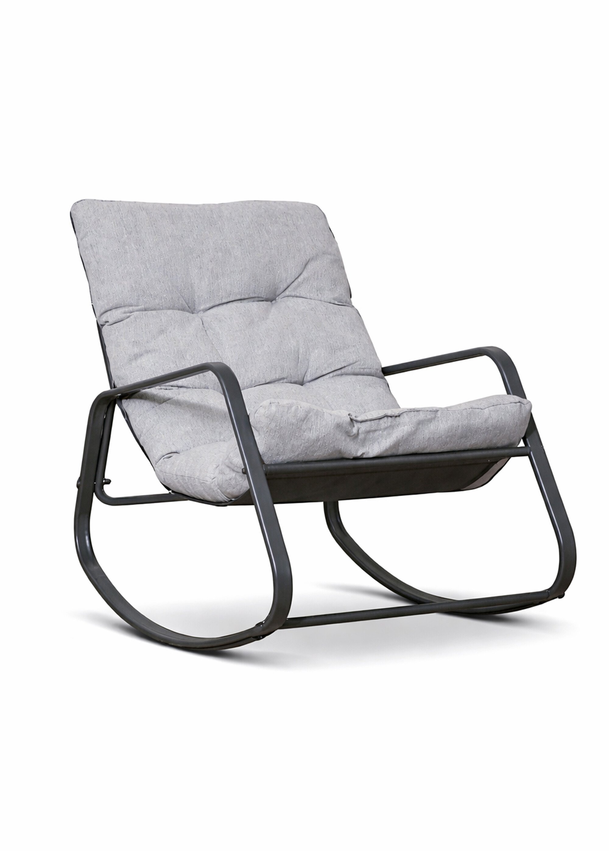 Fauteuil à bascule, assise confort GRIS CMP-HDO7443 FA1