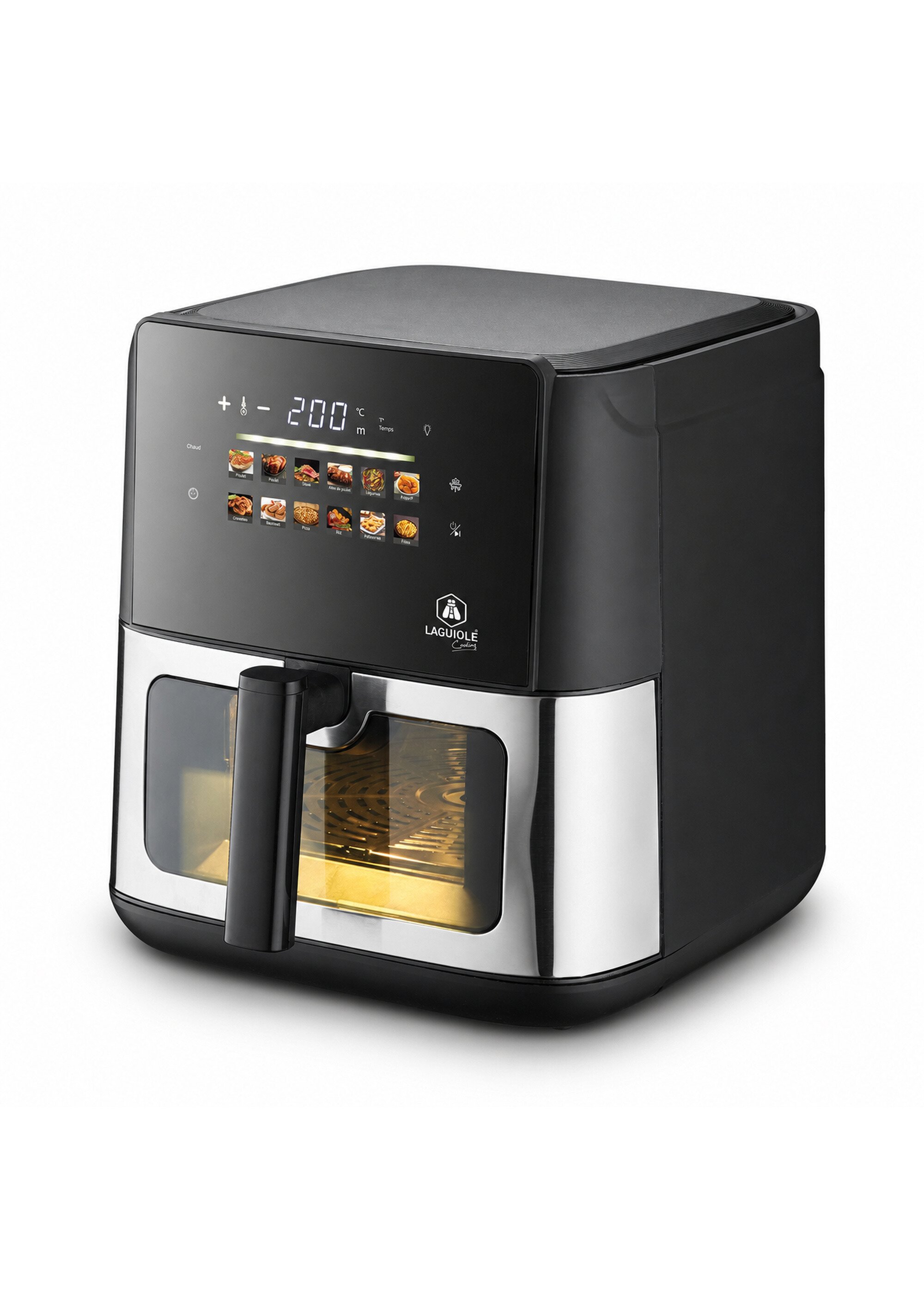 Friteuse à air chaud 12 programmes, 8L Noir 9220125 FA1