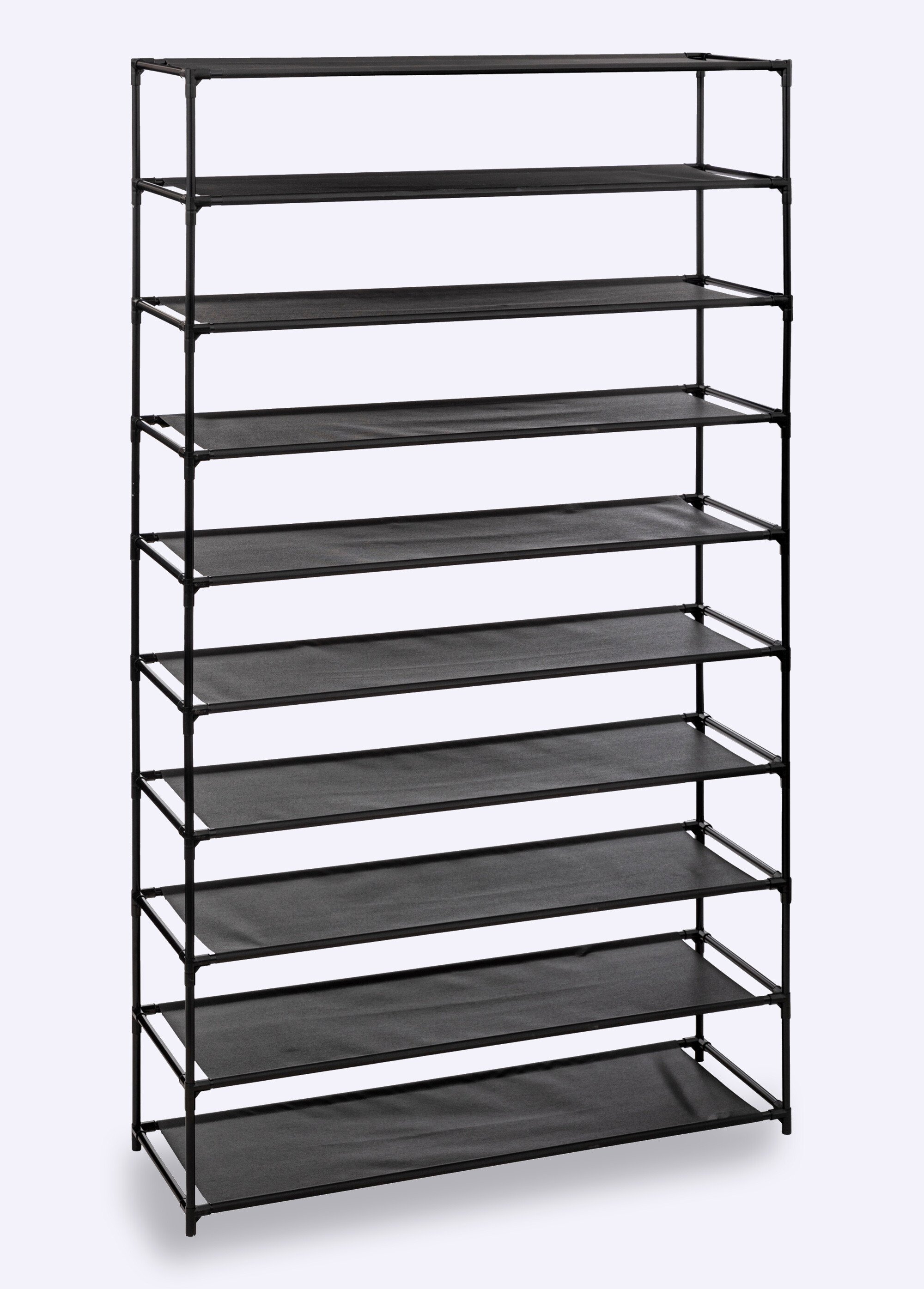 Range chaussures 10 niveaux en métal NOIR JJA-193453 FA1