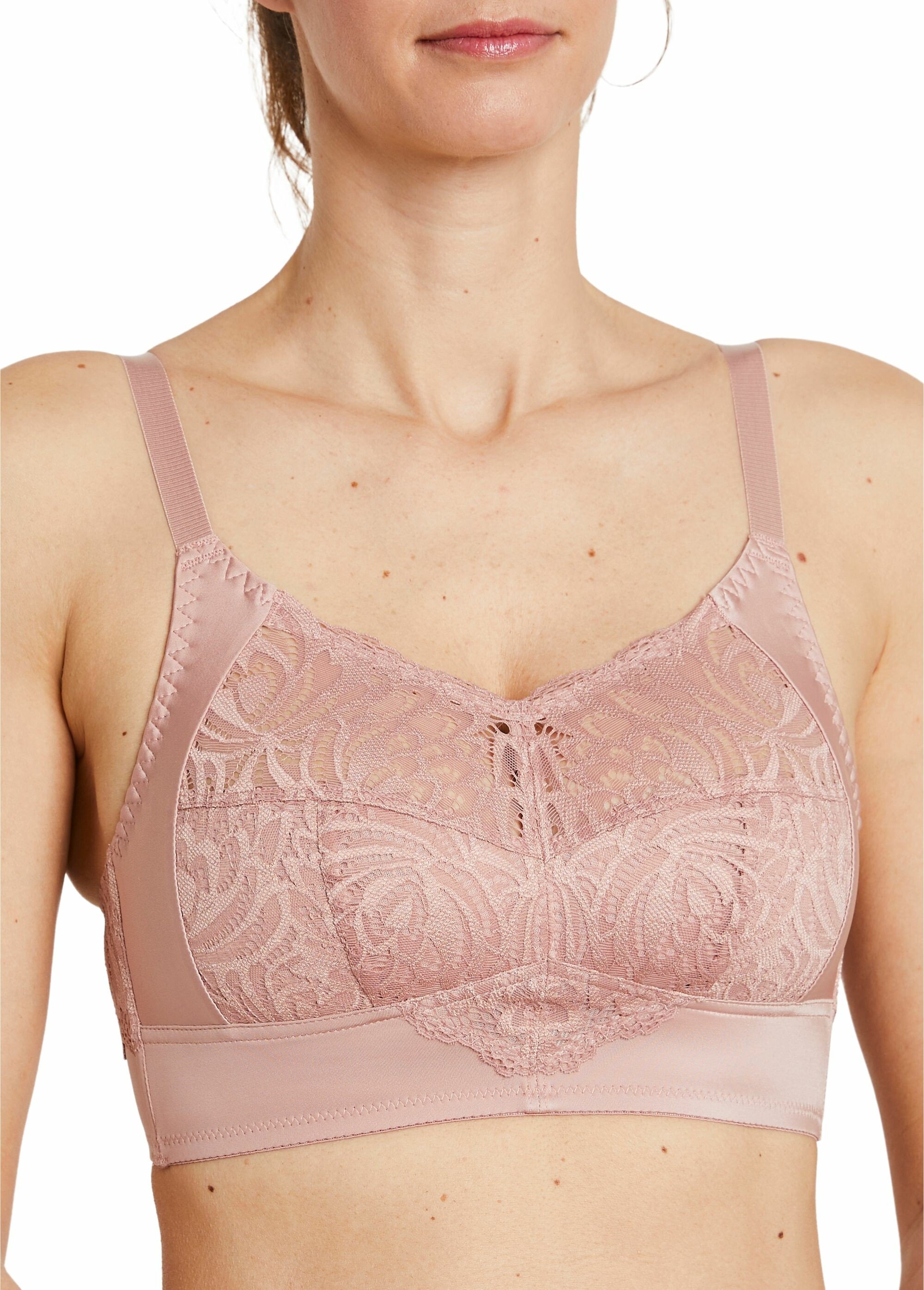 Reggiseno Triumph Soutien-gorge Minimiseur Confortable DotVol - Sans Armature, Couverture Complète - Grande Taille 120G - Rosé Clair Lingerie Femme Confort