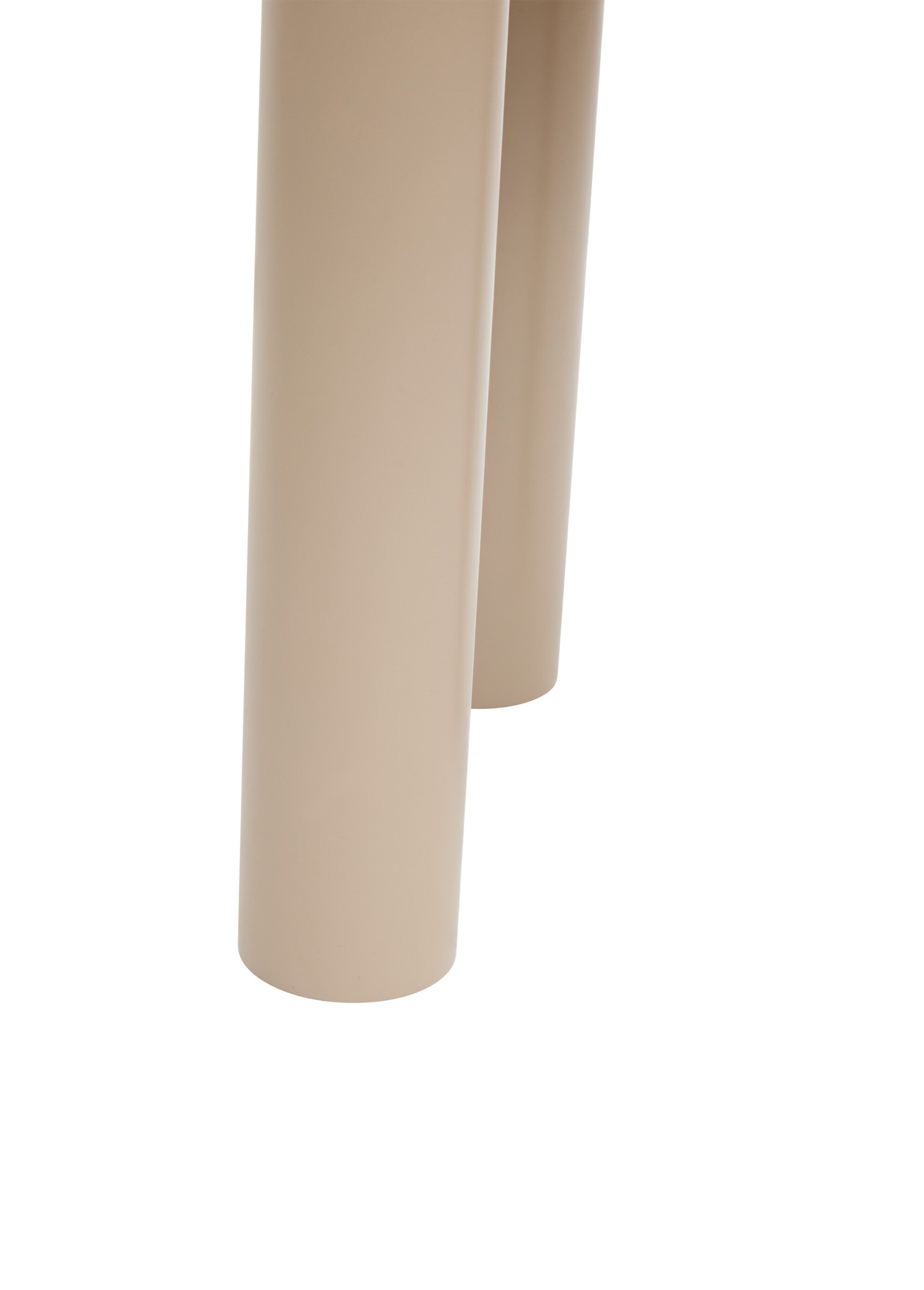 Table d'appoint bois forme tabouret PLUMP BEIGE JJA-213118A DE2
