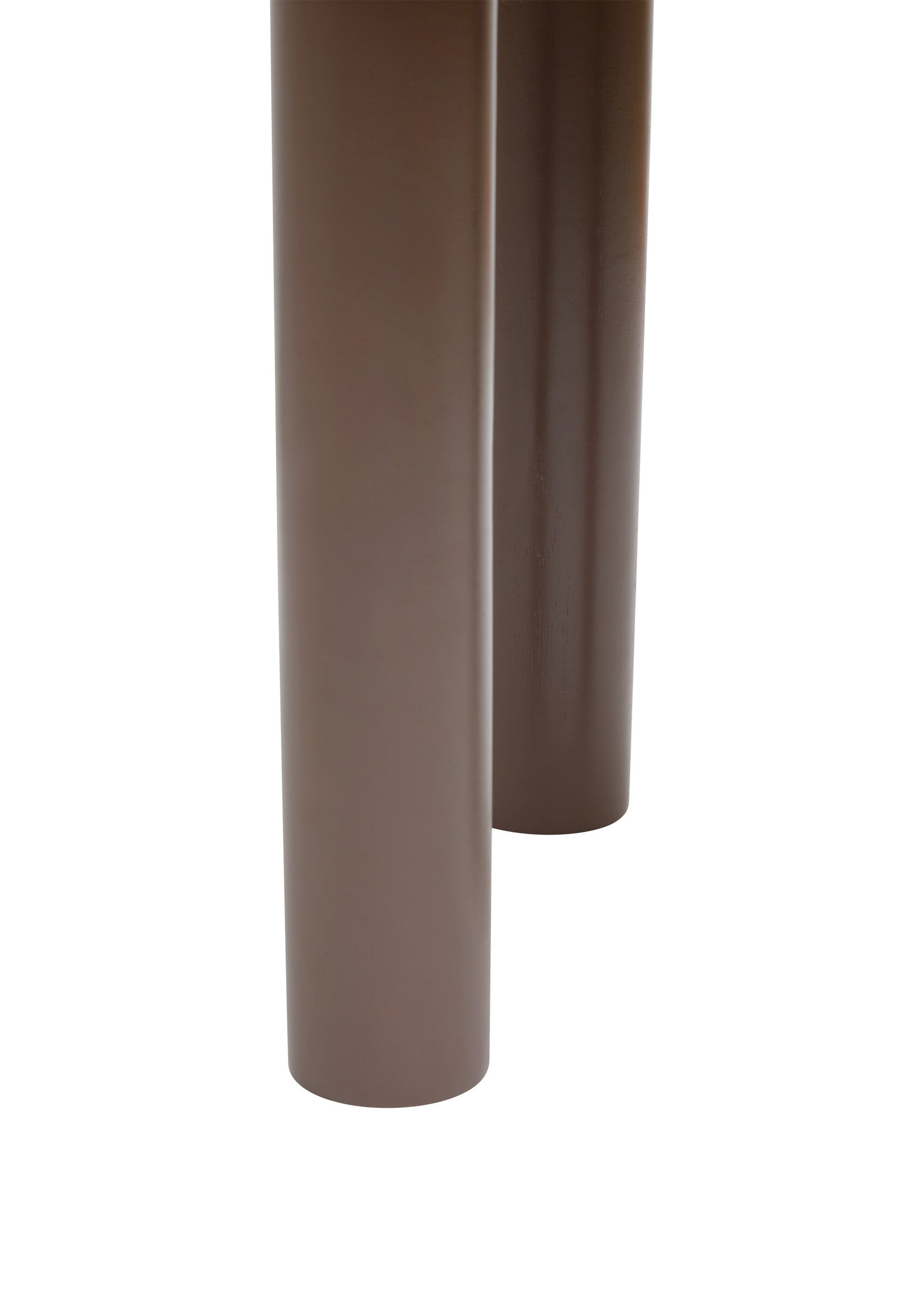 Table d'appoint bois forme tabouret PLUMP MARRON JJA-213118A DE2