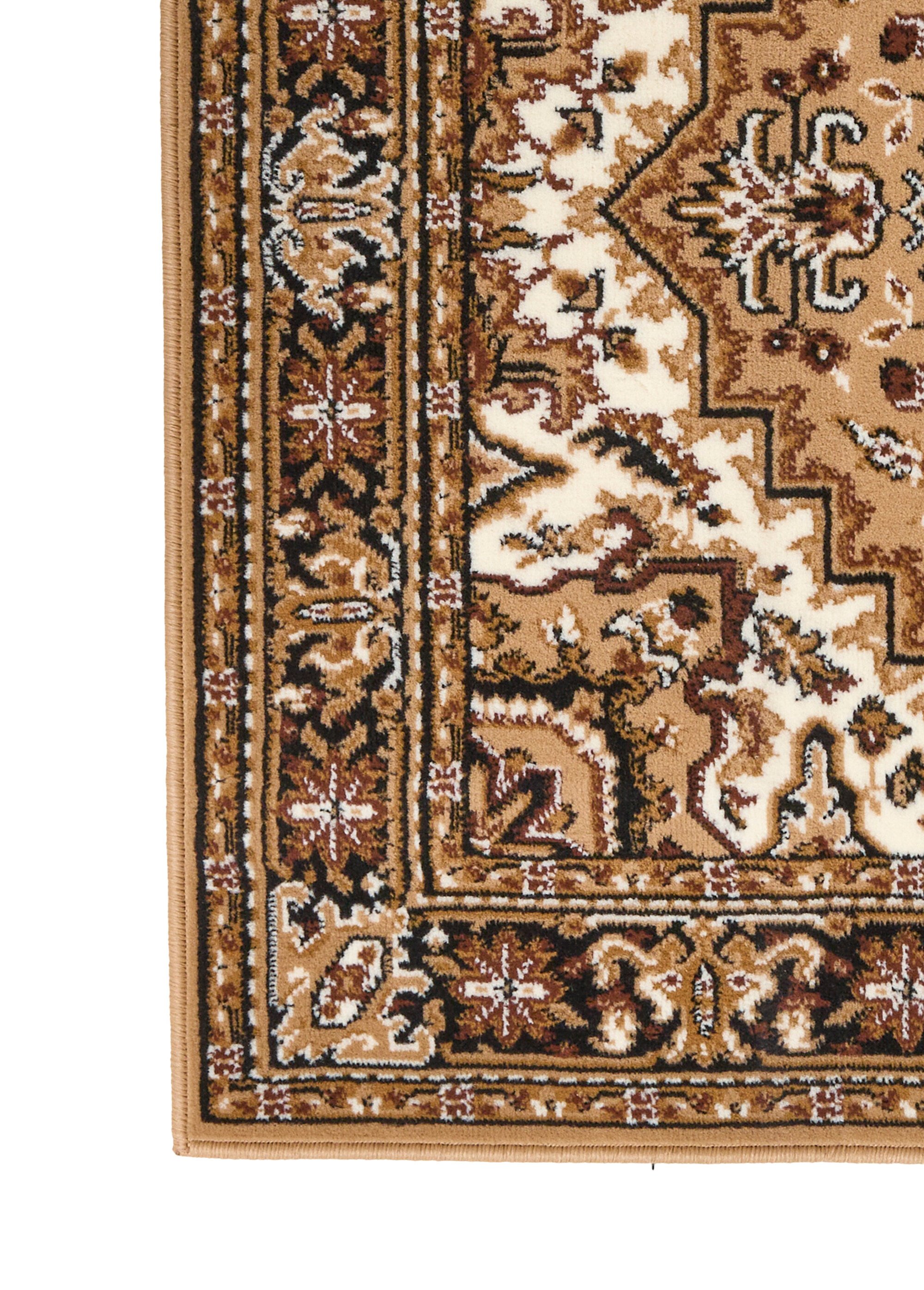 Tapis décoratif imprimé Beige RASQUIN DE1