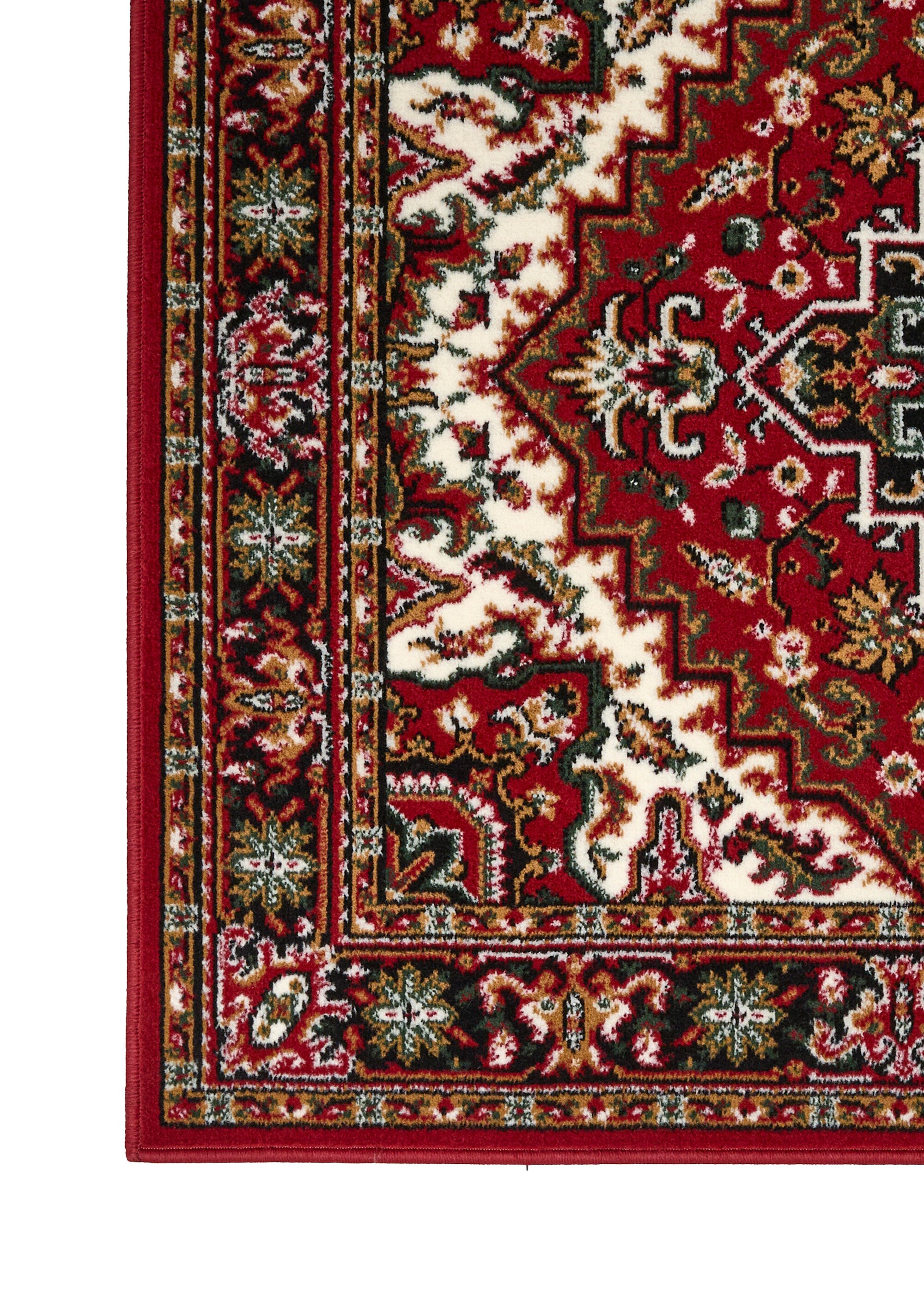 Tapis décoratif imprimé Rouge RASQUIN DE1