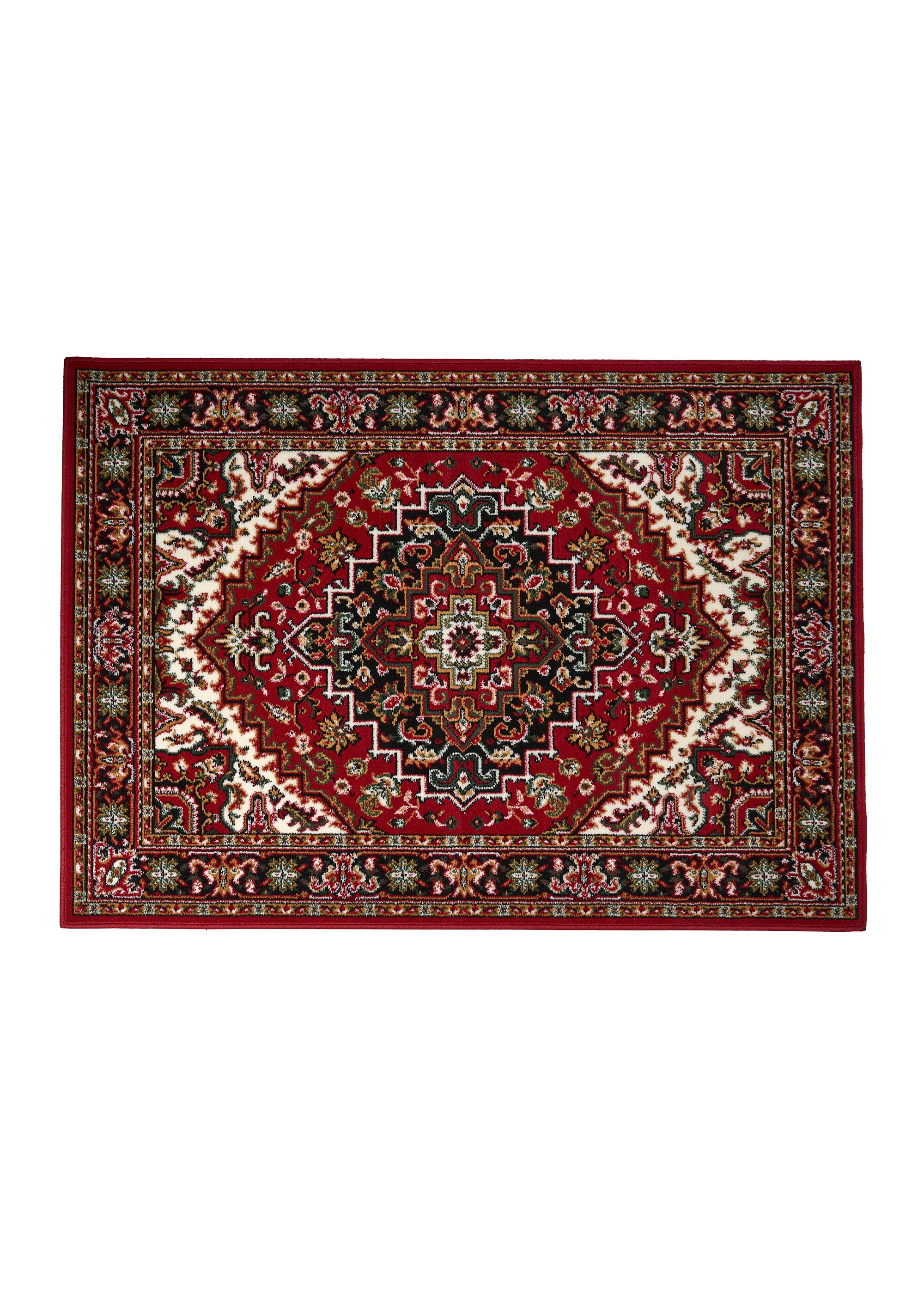 Tapis décoratif imprimé Rouge RASQUIN FA1