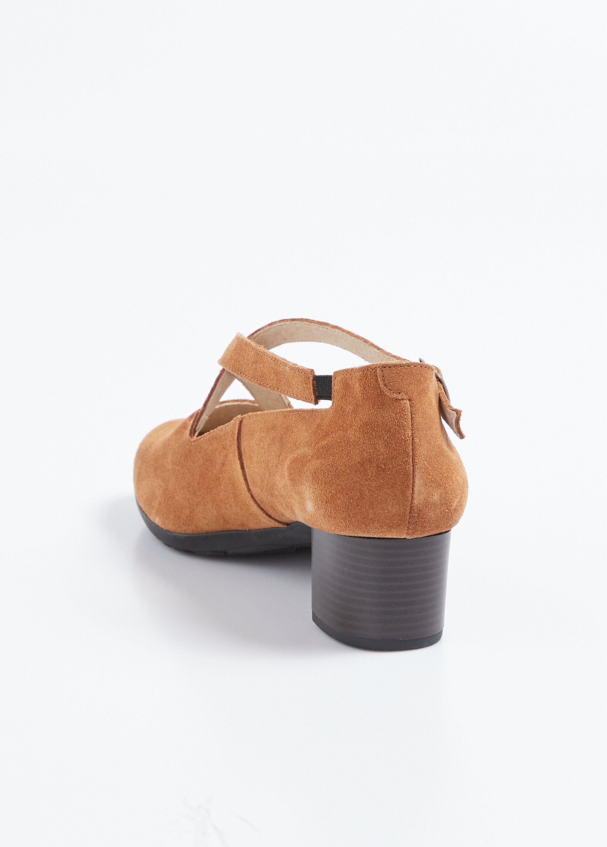 Escarpins à talons largeur confort cuir Femme Beige OBRIDGE DO1