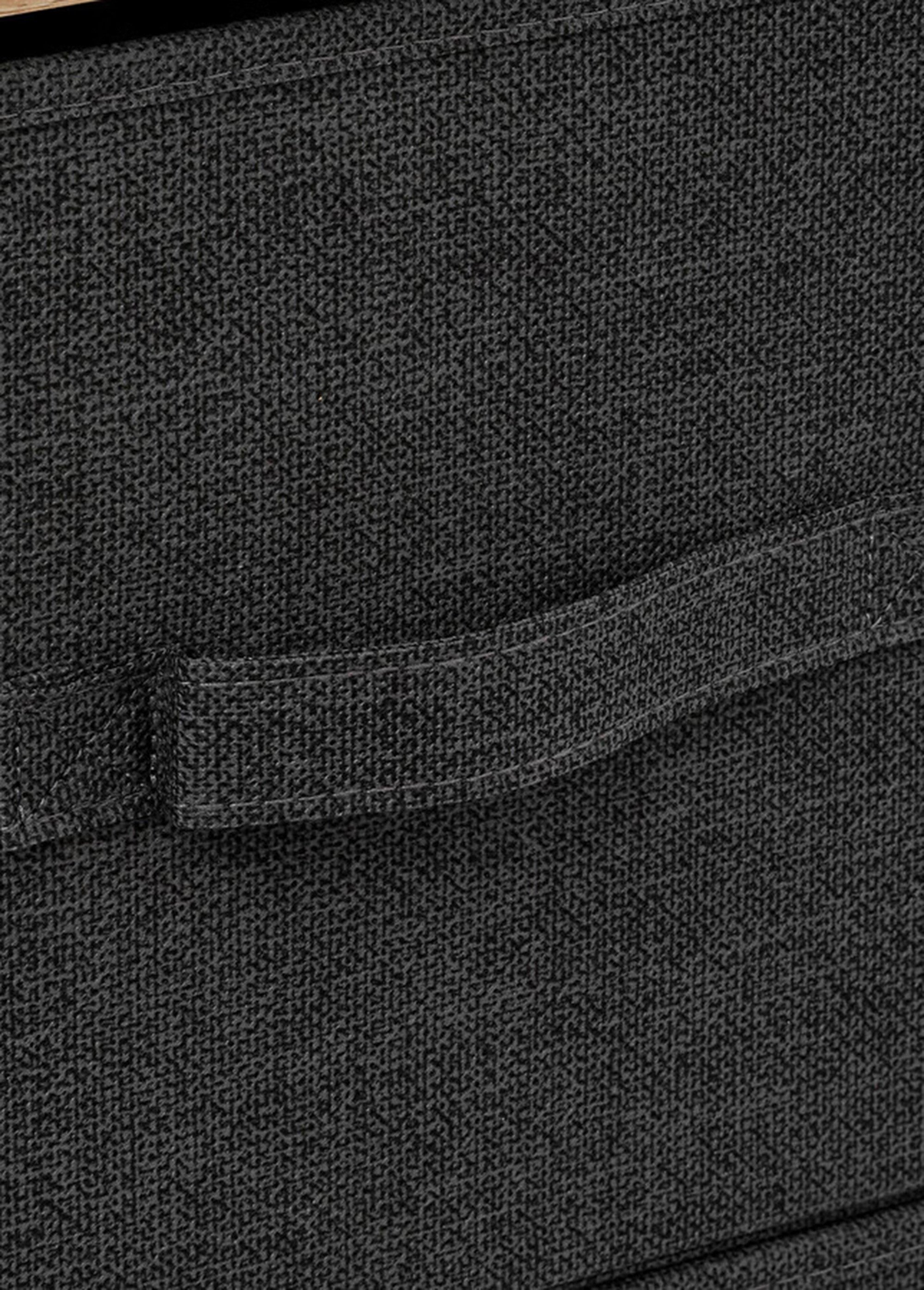 Meuble haut avec 5 tiroirs tissu GRIS JJA-193571 DE2