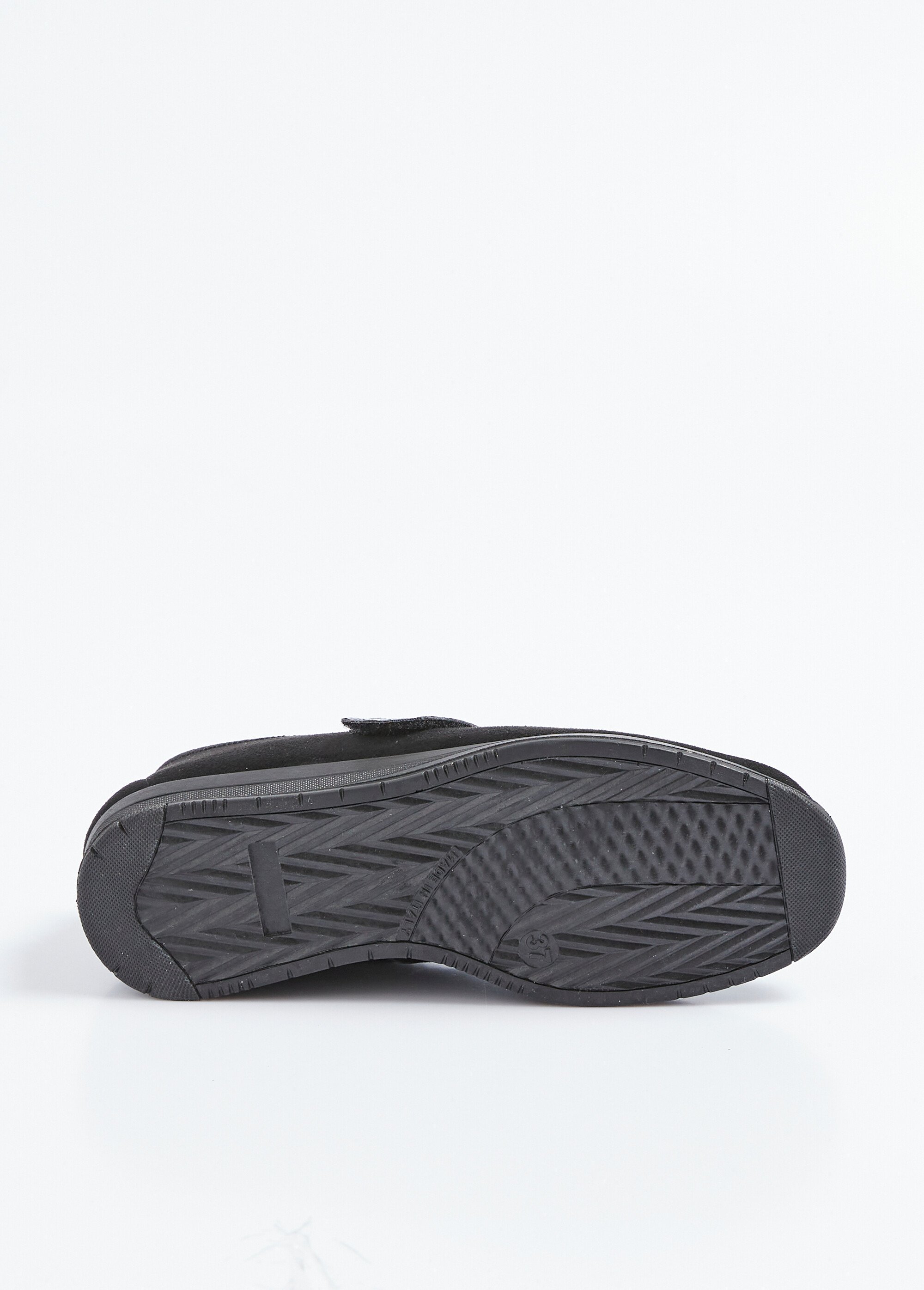 Mocassin élastiqués scratchés largeur confort emboîtants Femme Noir ODILIQUE UN1