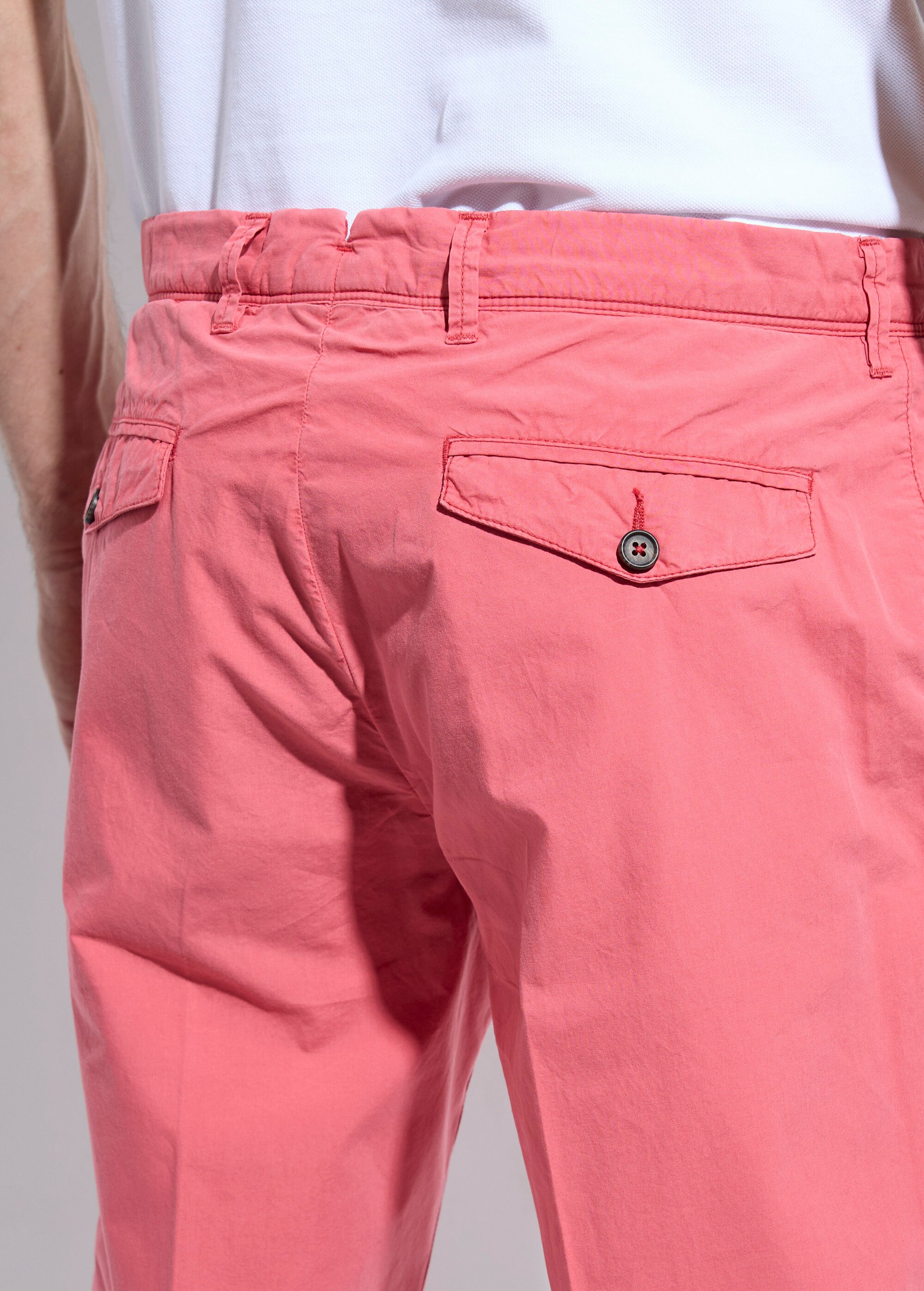 Pantalon chino chic, poches italiennes